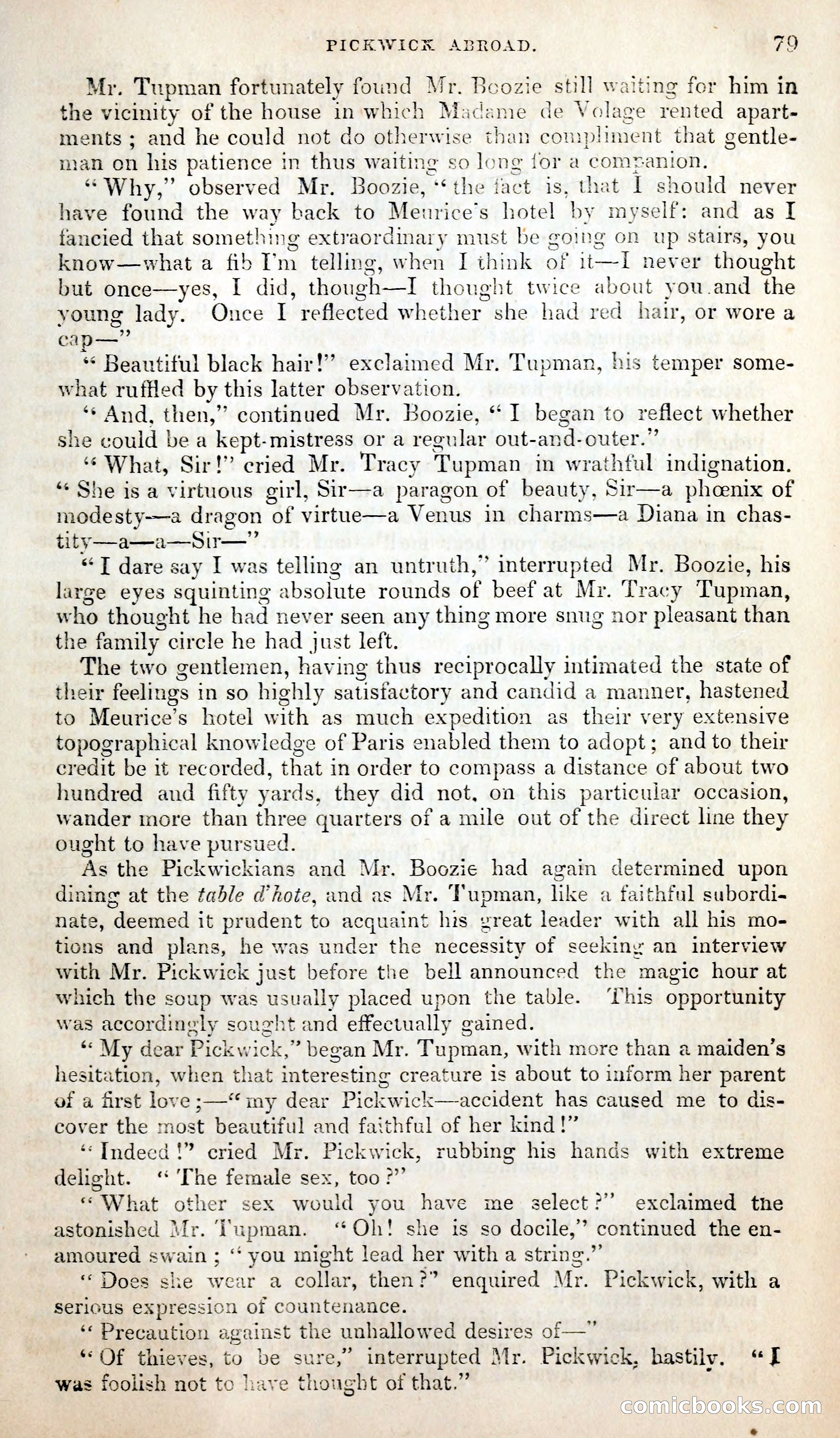 Pickwick Abroad; or, The Tour in France — page 92 of 400