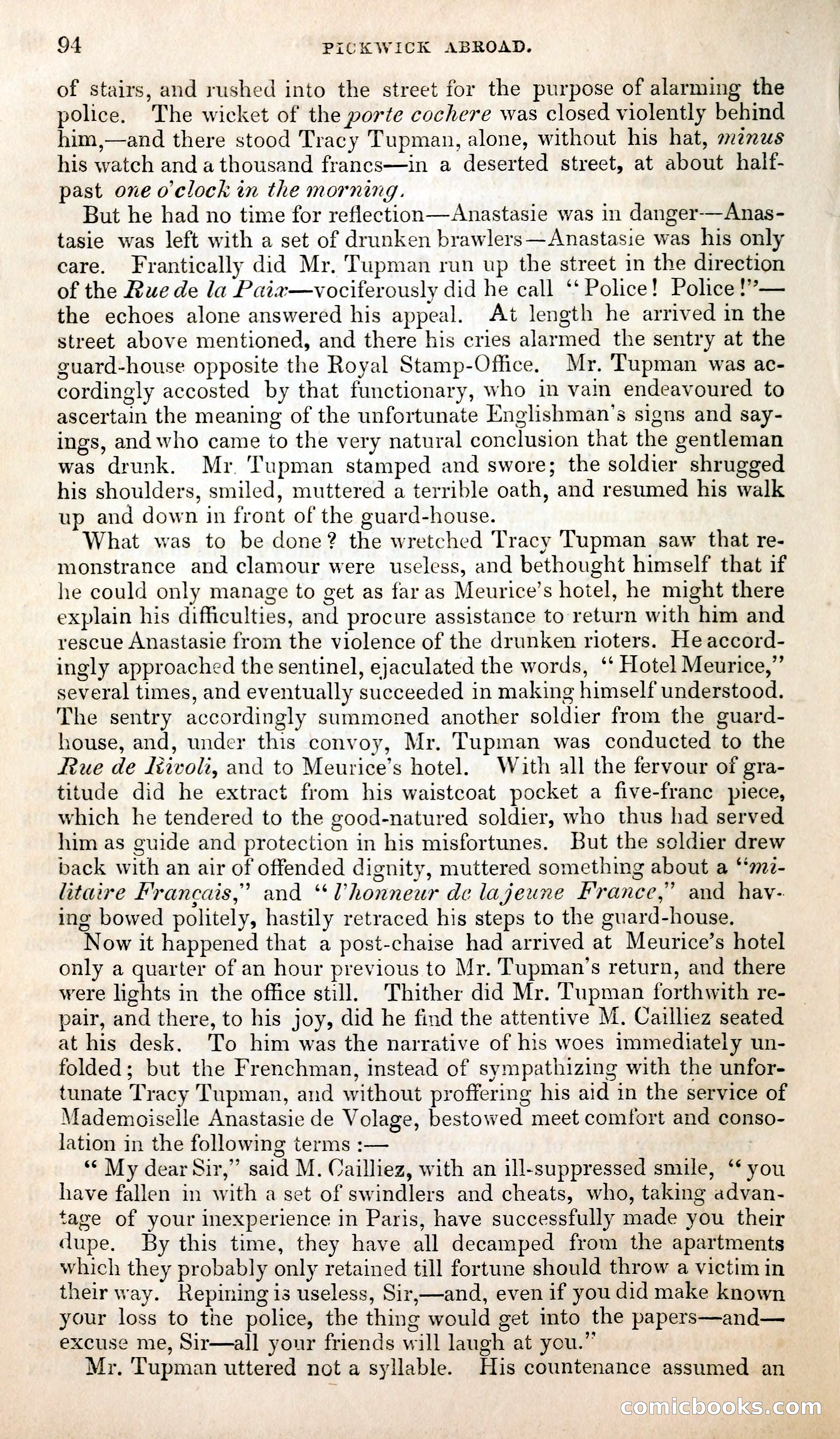 Pickwick Abroad; or, The Tour in France — page 107 of 400