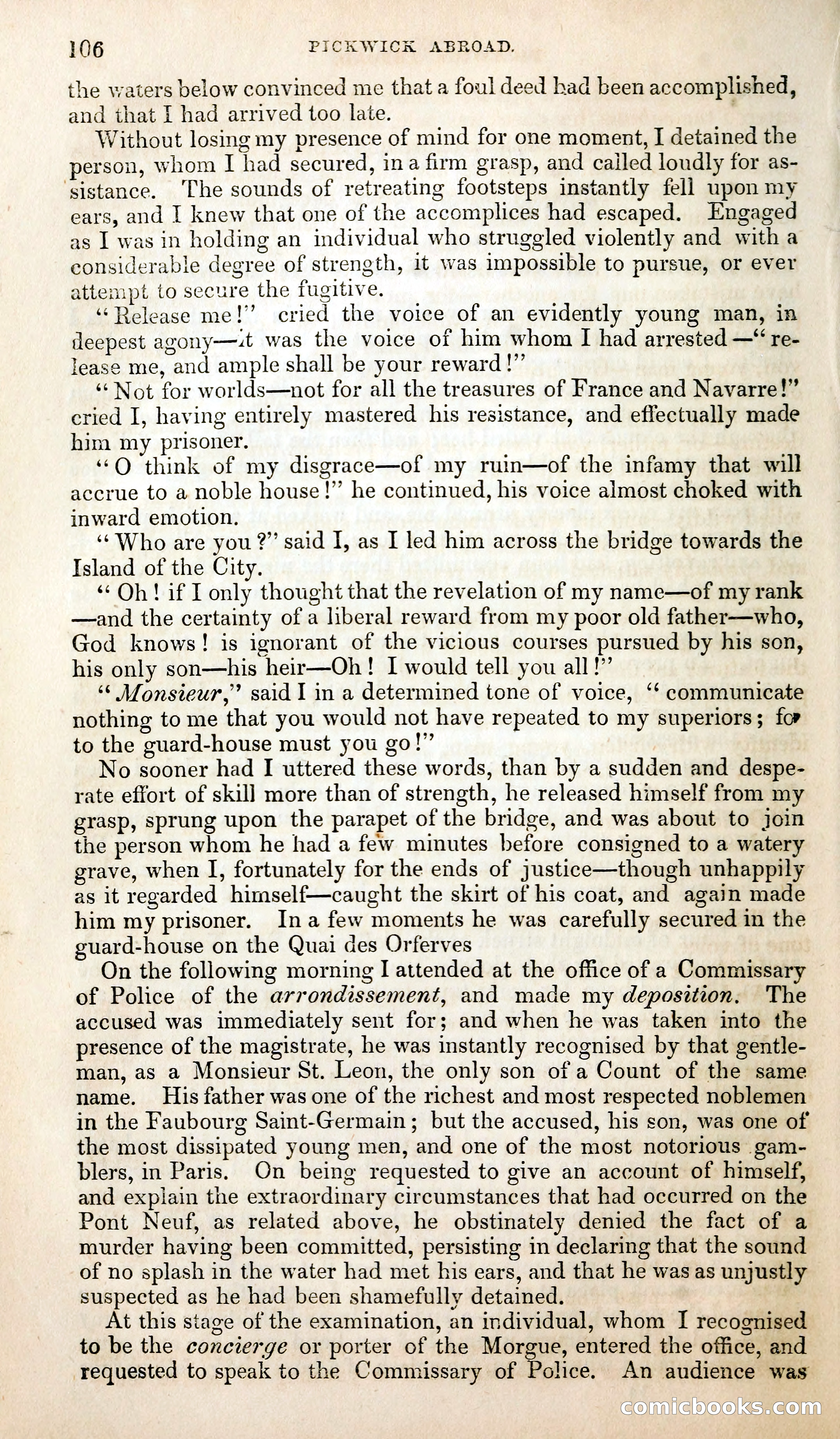Pickwick Abroad; or, The Tour in France — page 119 of 400