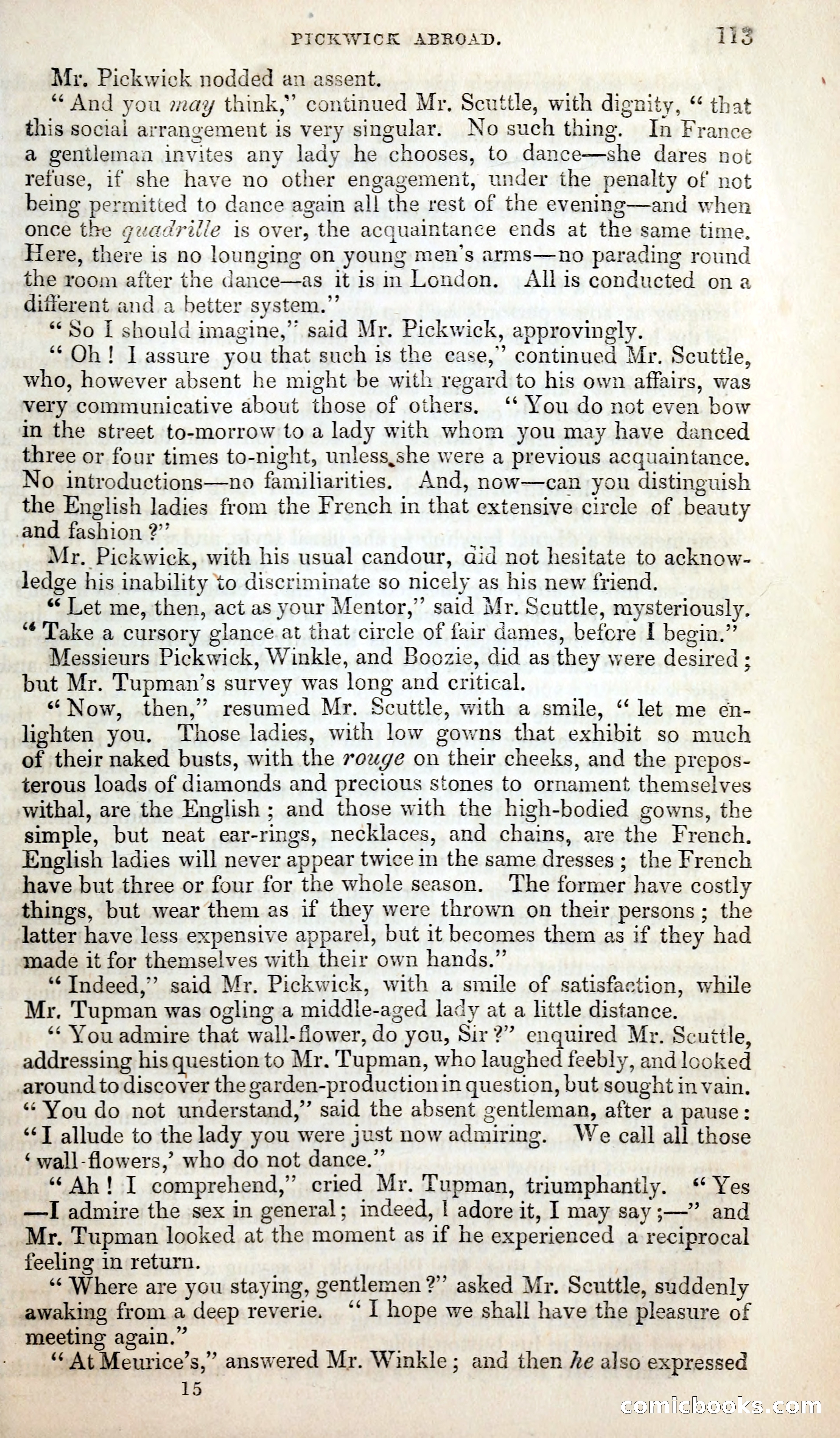 Pickwick Abroad; or, The Tour in France — page 126 of 400