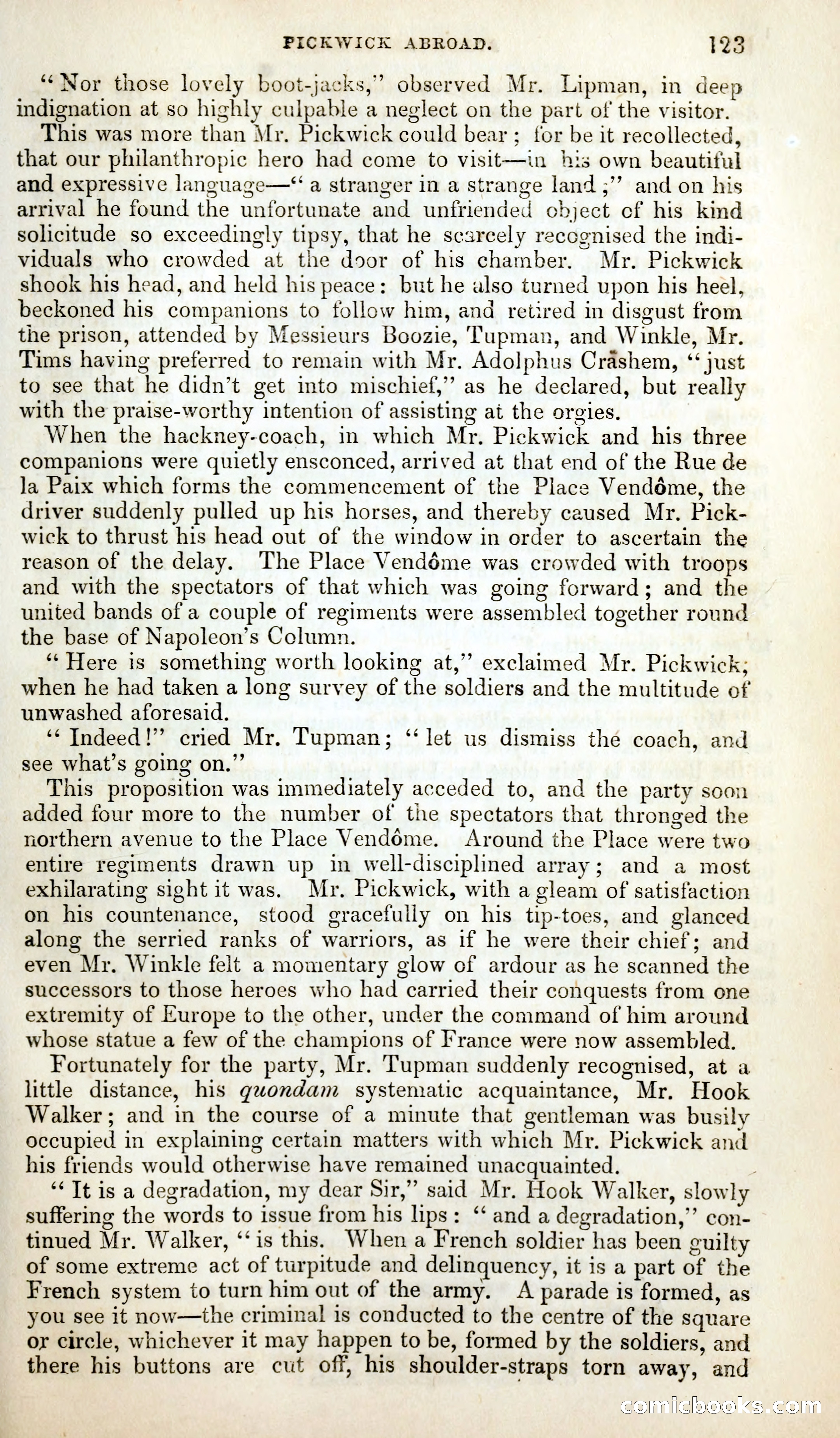 Pickwick Abroad; or, The Tour in France — page 136 of 400