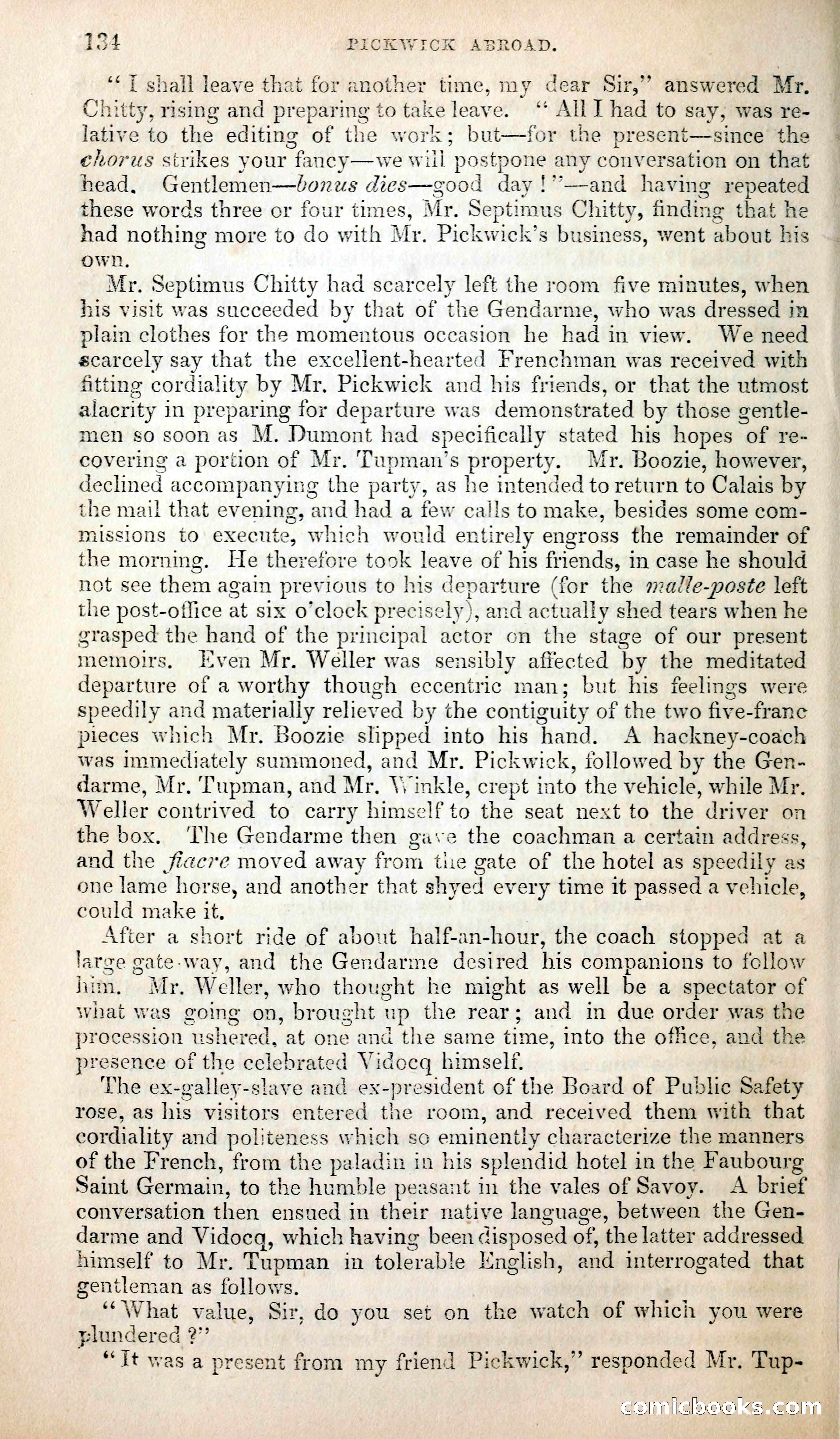 Pickwick Abroad; or, The Tour in France — page 147 of 400