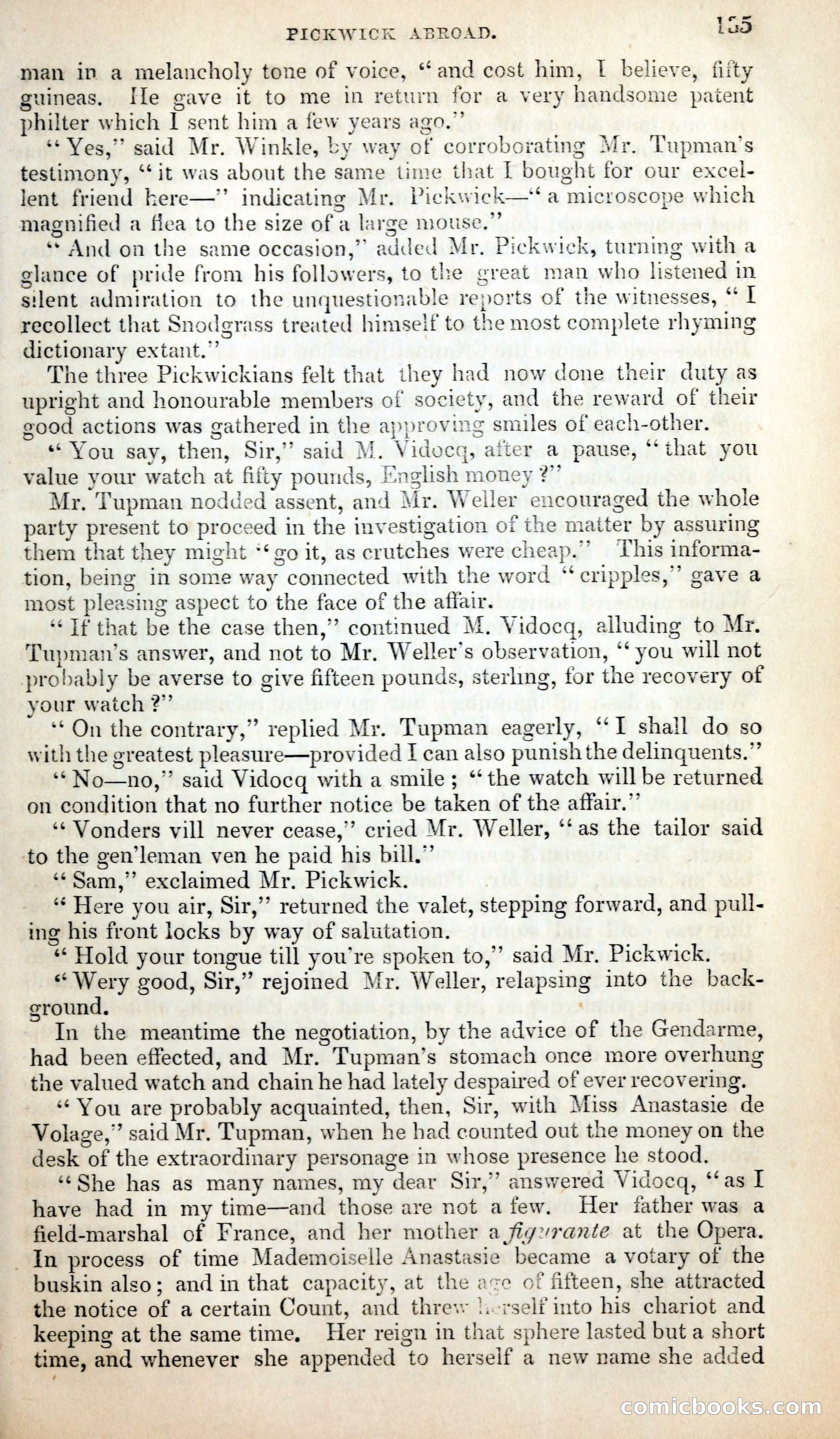 Pickwick Abroad; or, The Tour in France — page 148 of 400