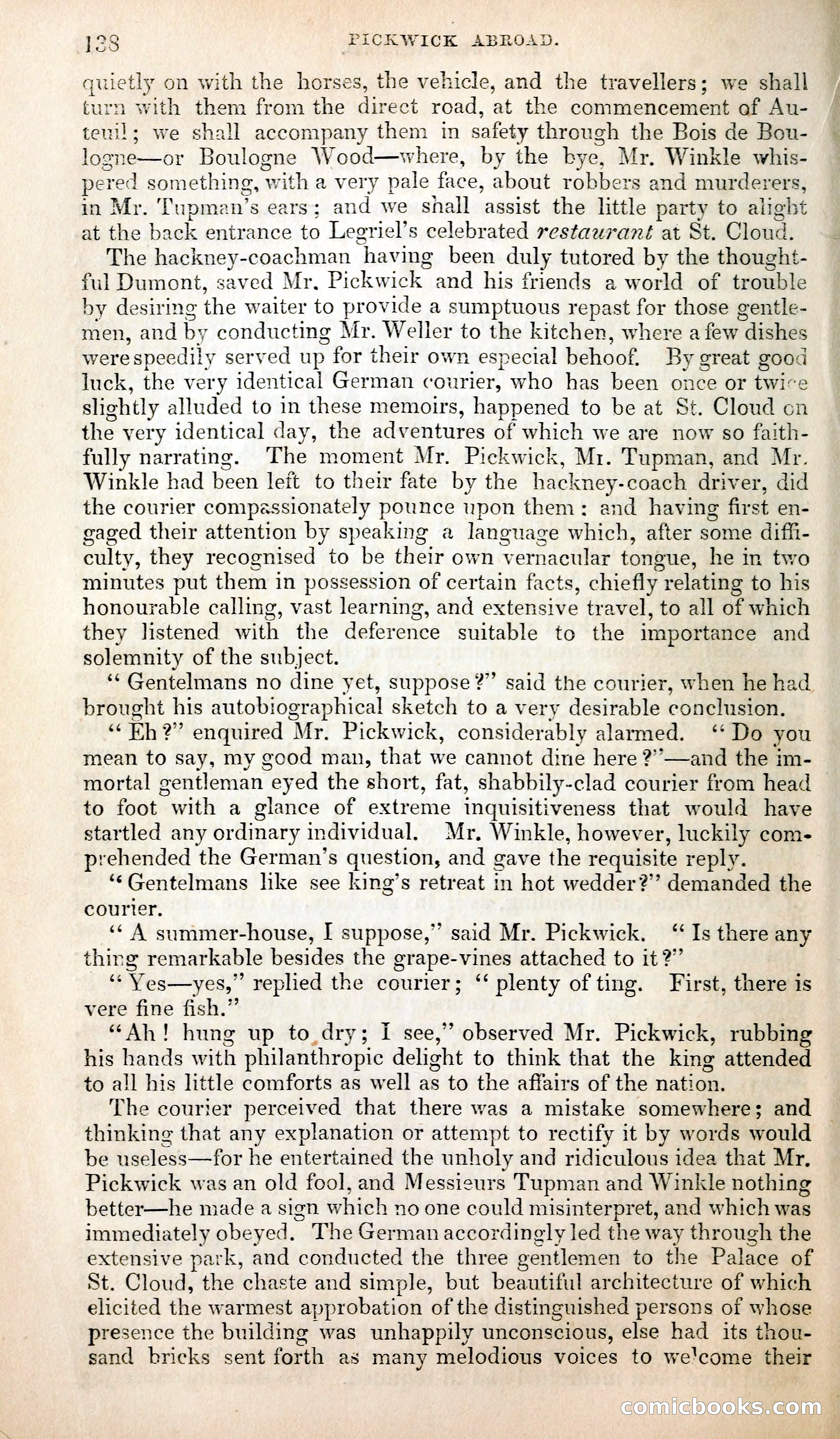 Pickwick Abroad; or, The Tour in France — page 151 of 400