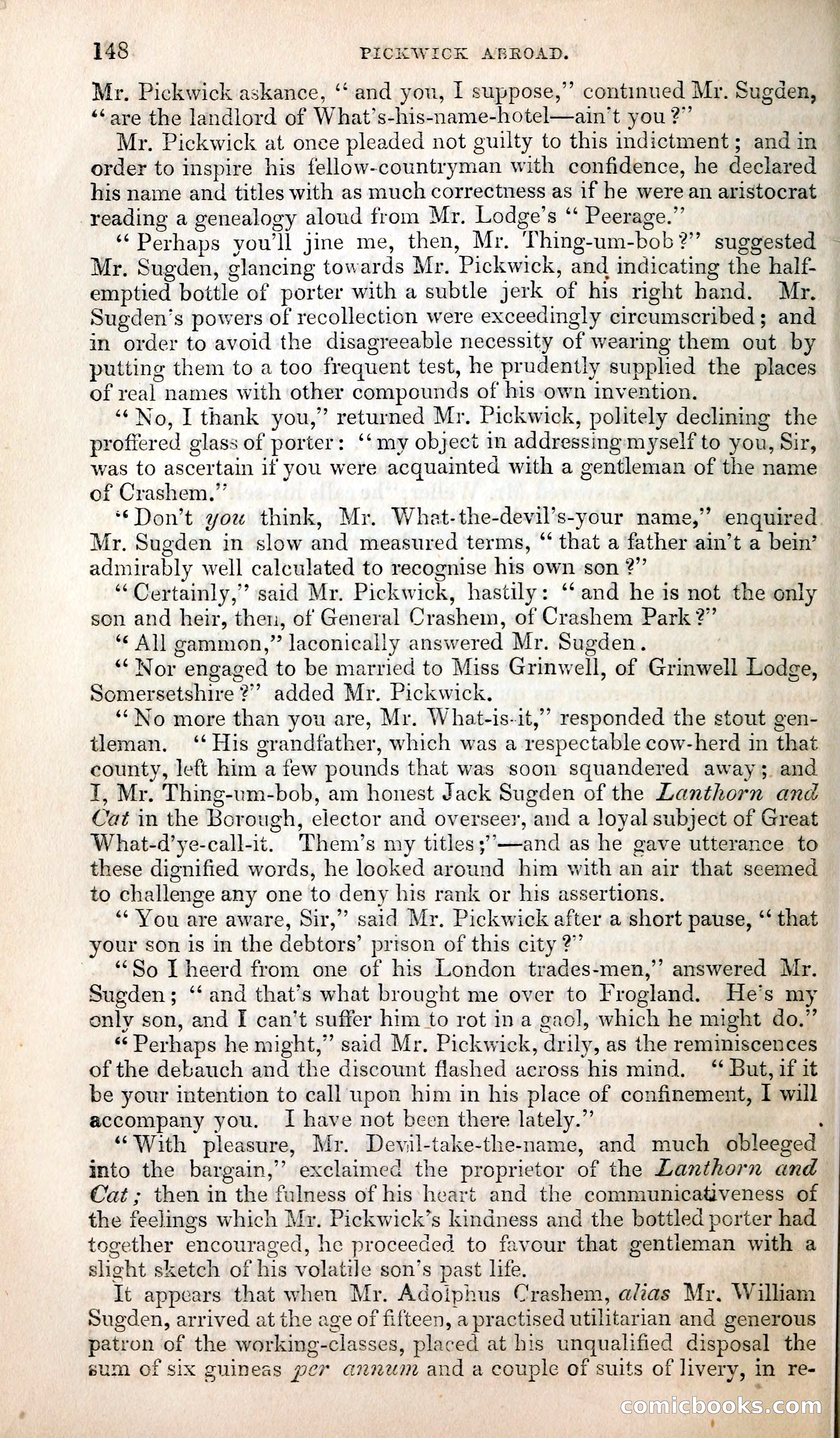Pickwick Abroad; or, The Tour in France — page 161 of 400