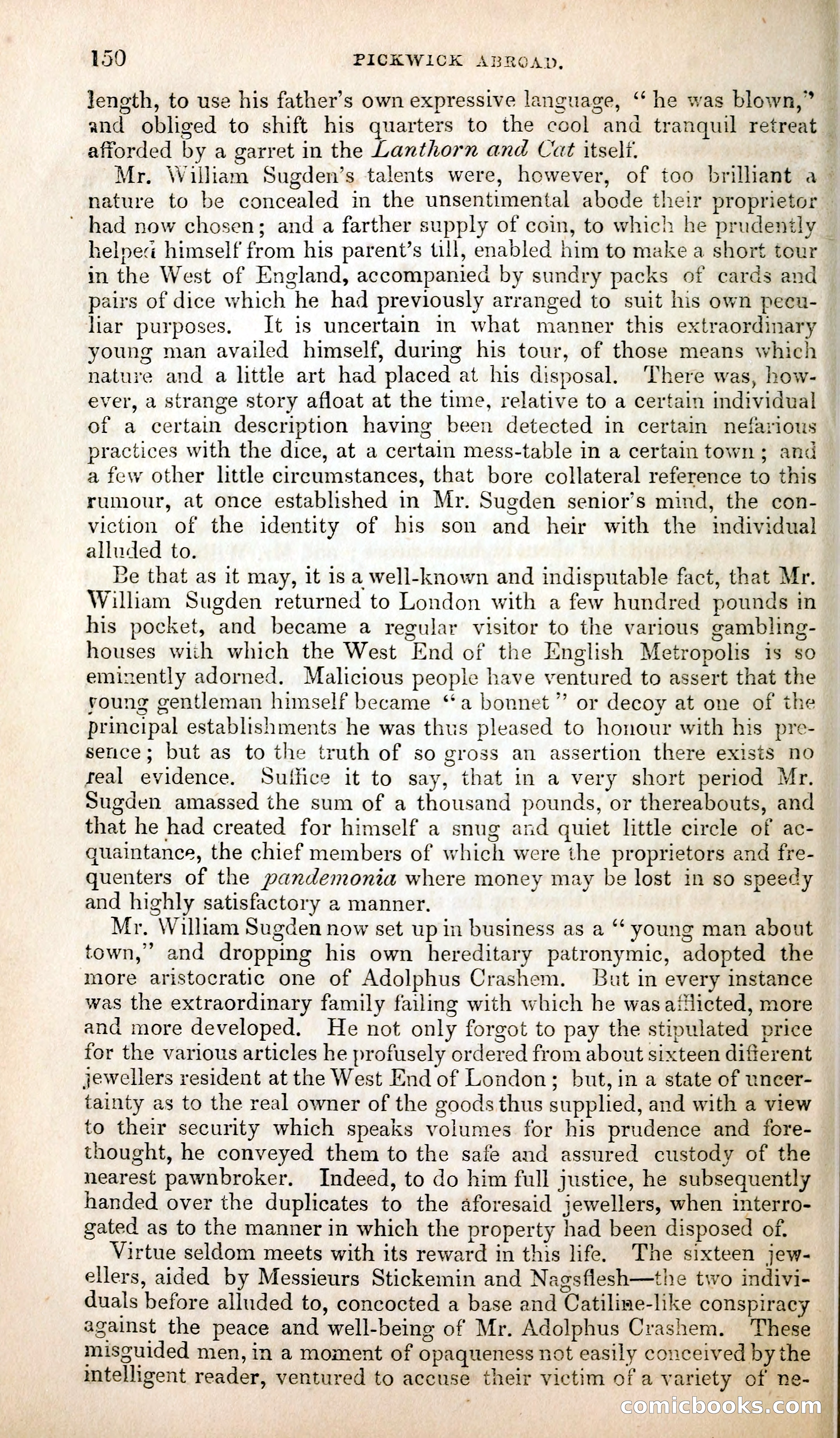 Pickwick Abroad; or, The Tour in France — page 163 of 400