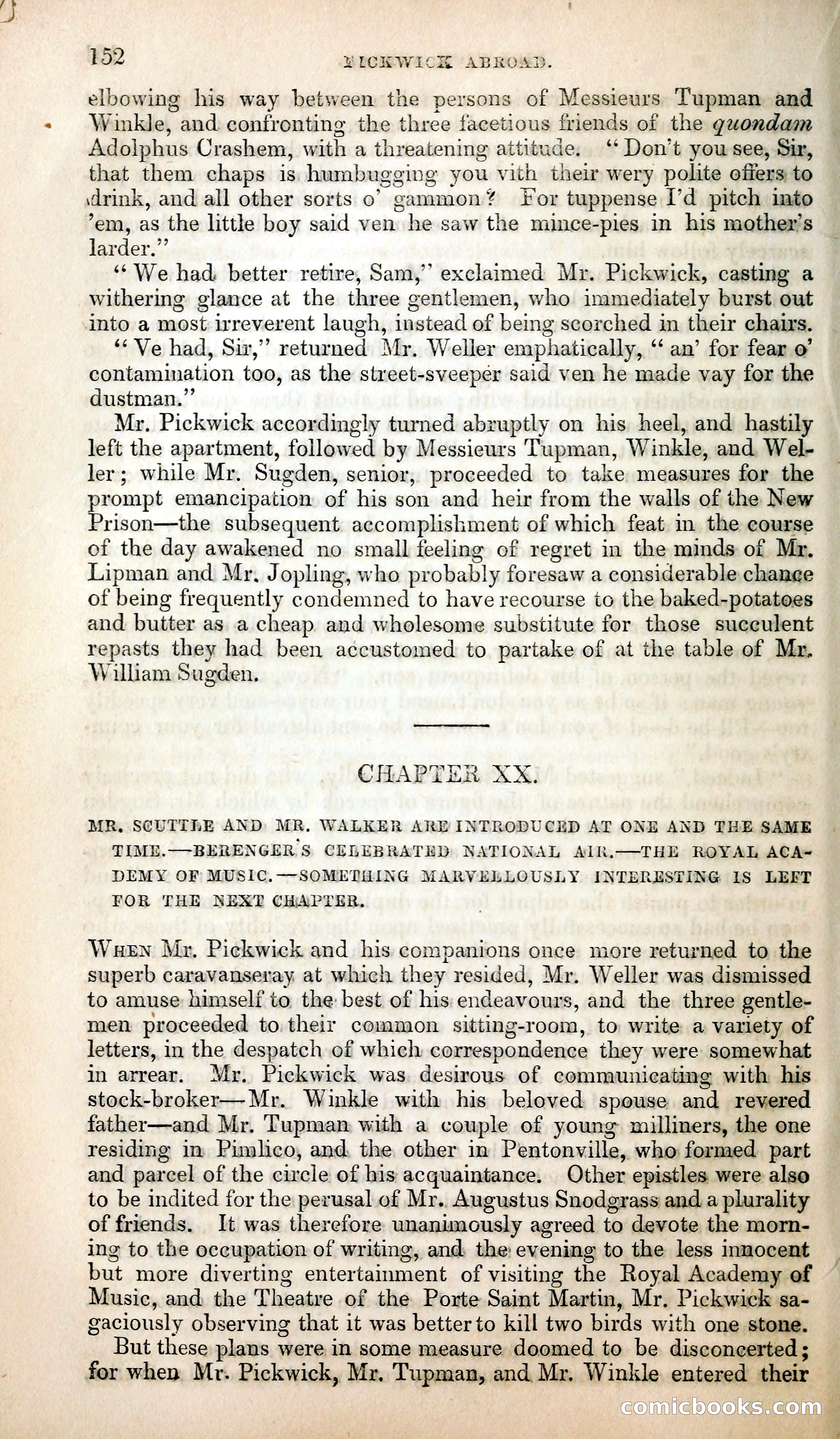 Pickwick Abroad; or, The Tour in France — page 165 of 400