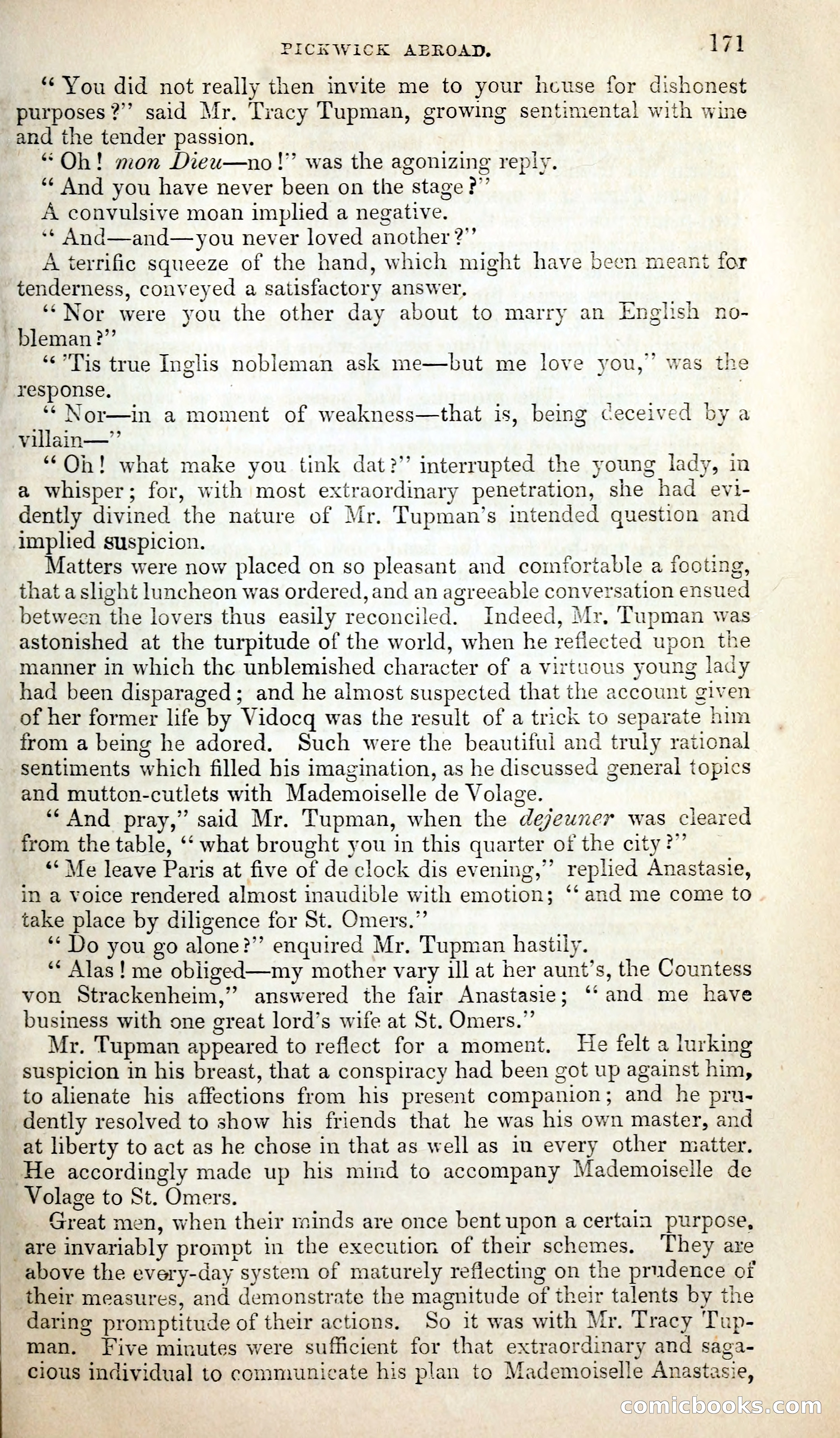 Pickwick Abroad; or, The Tour in France — page 184 of 400