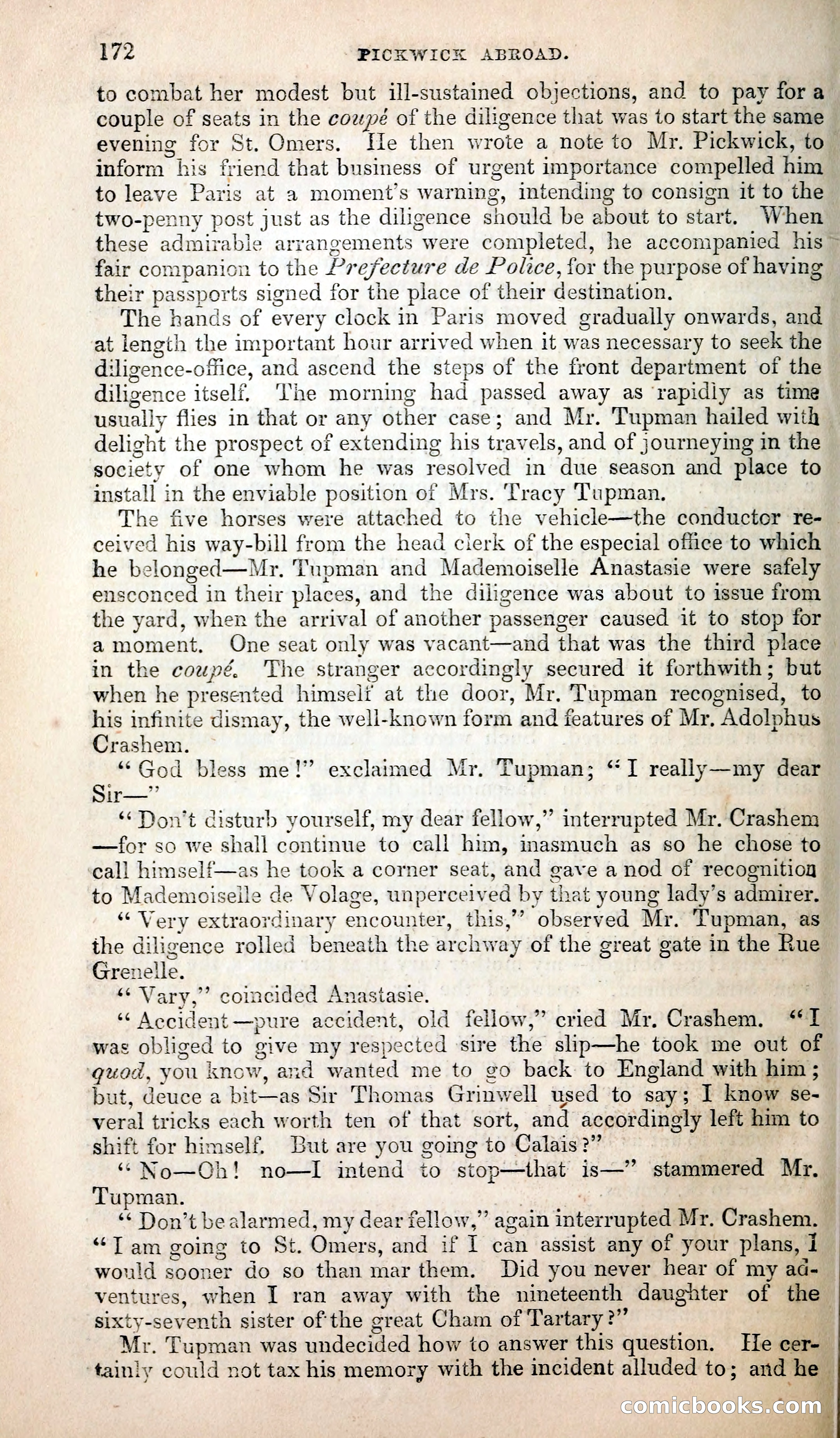Pickwick Abroad; or, The Tour in France — page 185 of 400