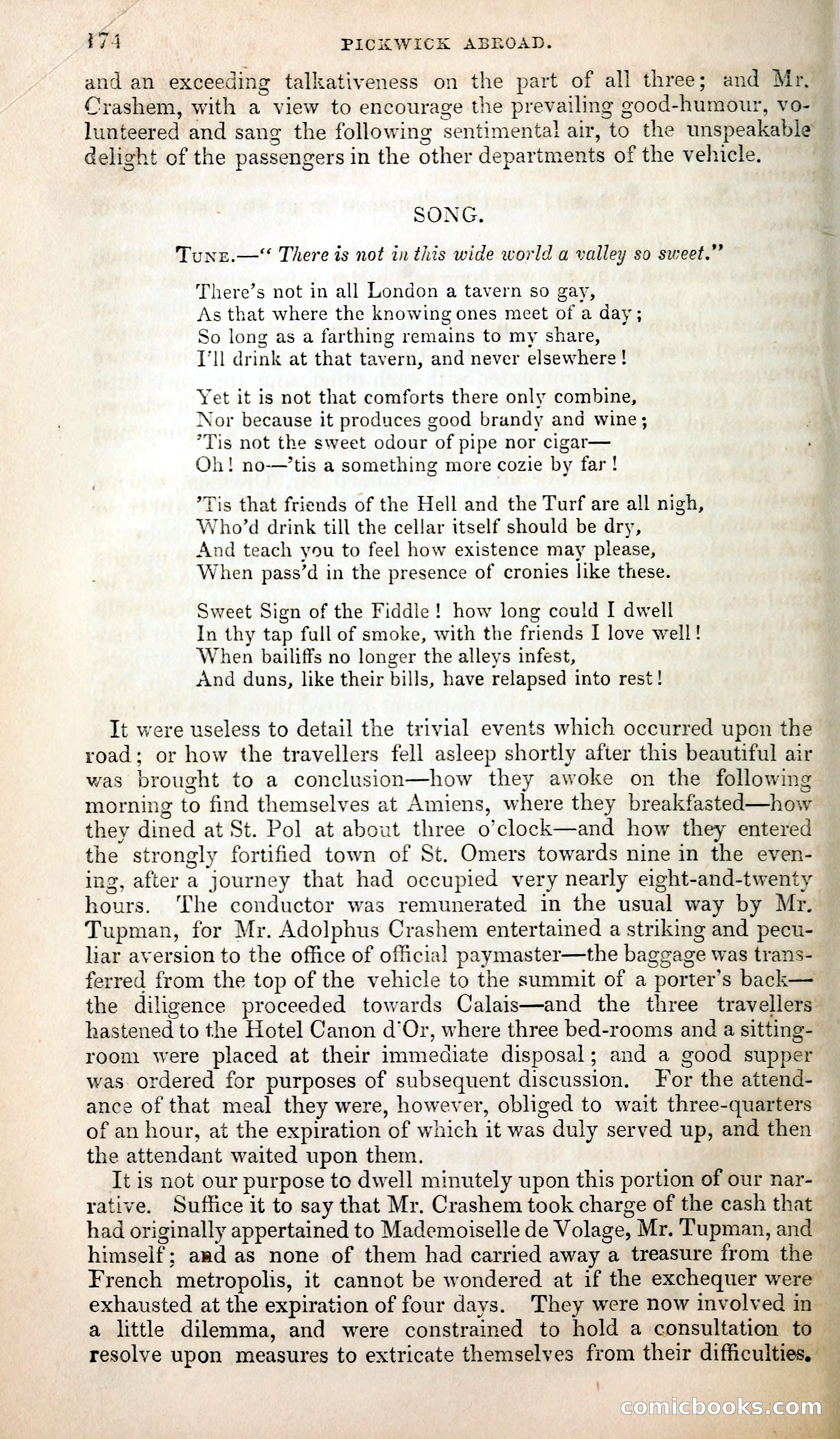 Pickwick Abroad; or, The Tour in France — page 187 of 400