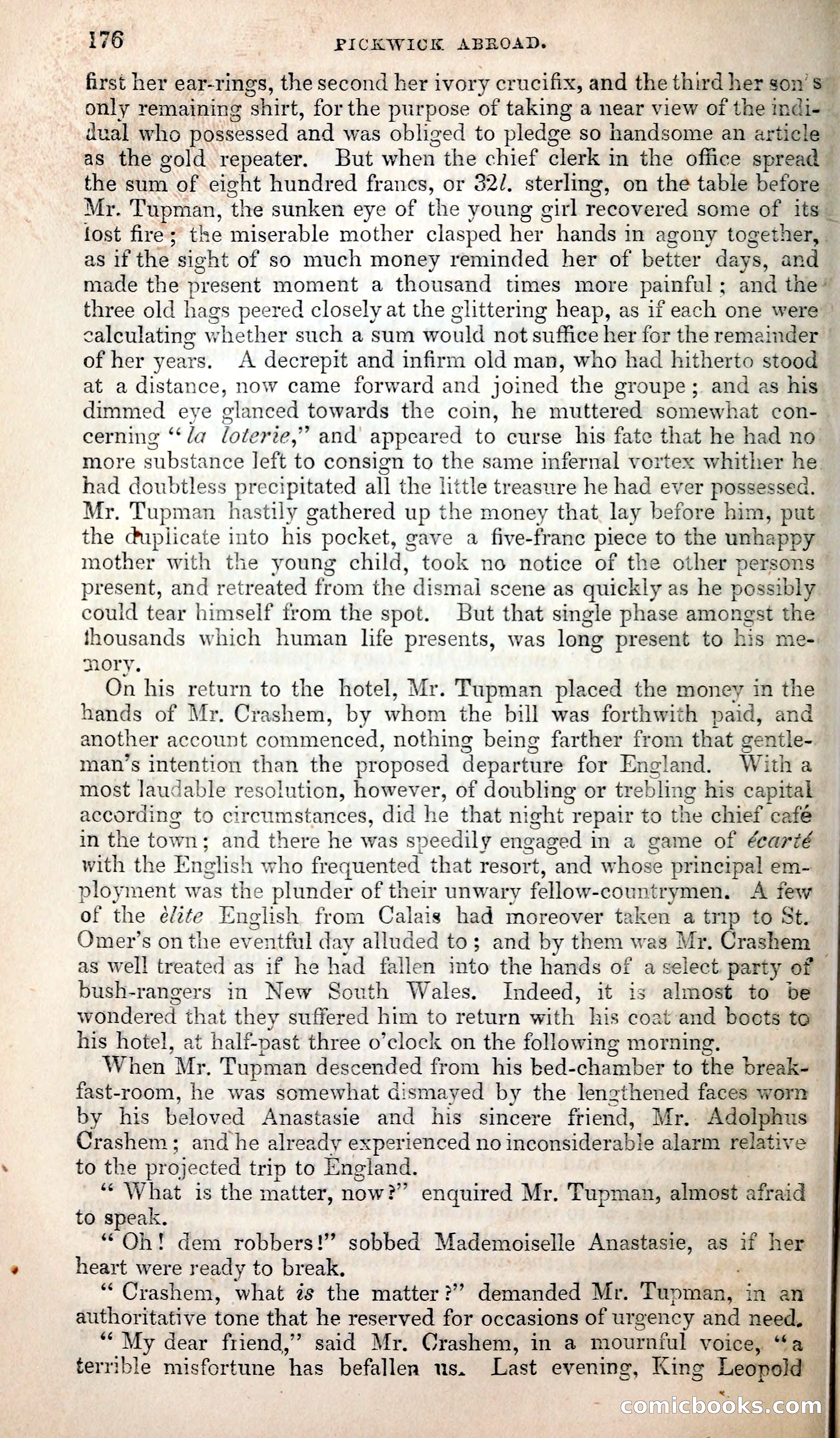 Pickwick Abroad; or, The Tour in France — page 189 of 400