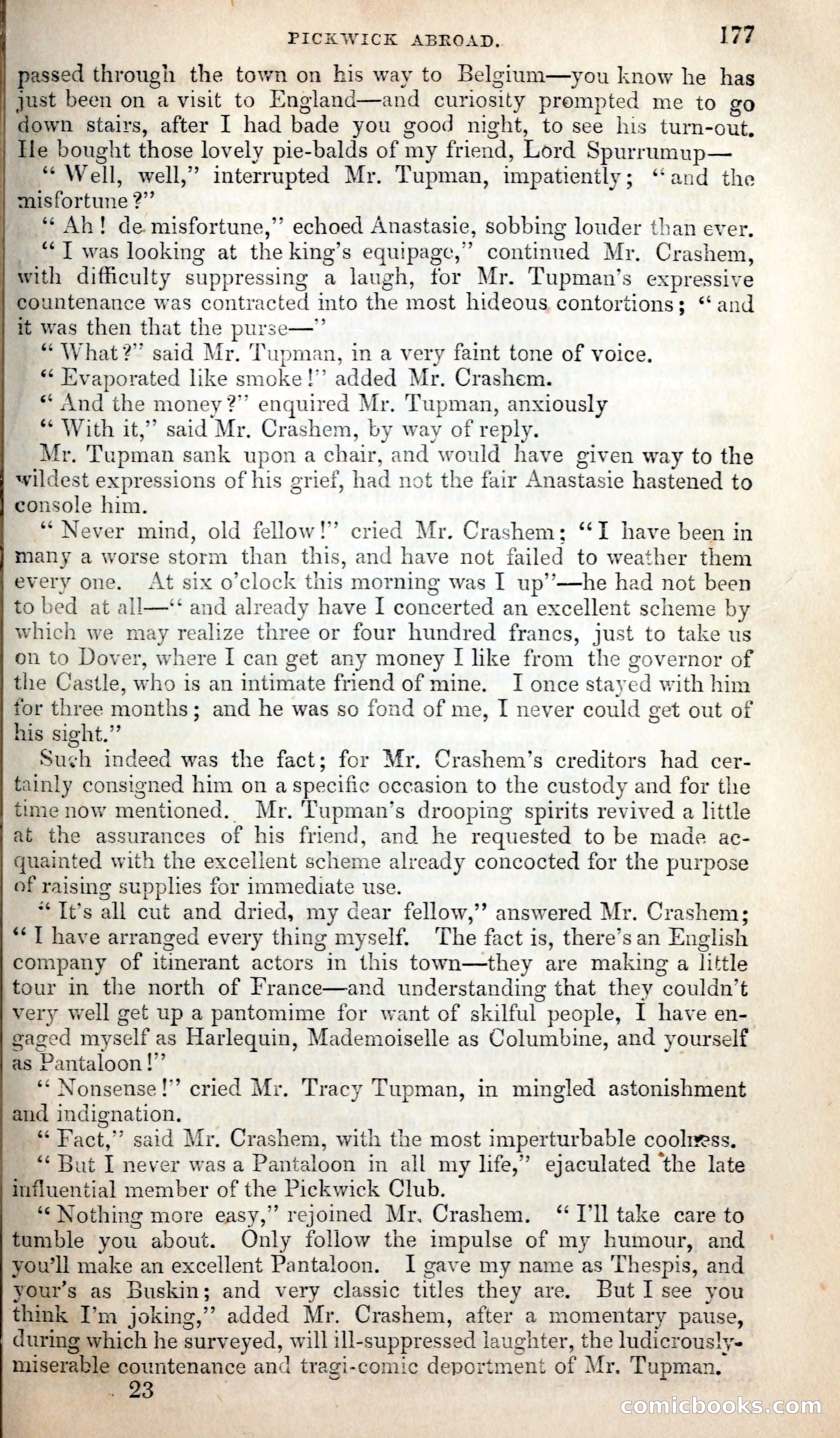 Pickwick Abroad; or, The Tour in France — page 190 of 400