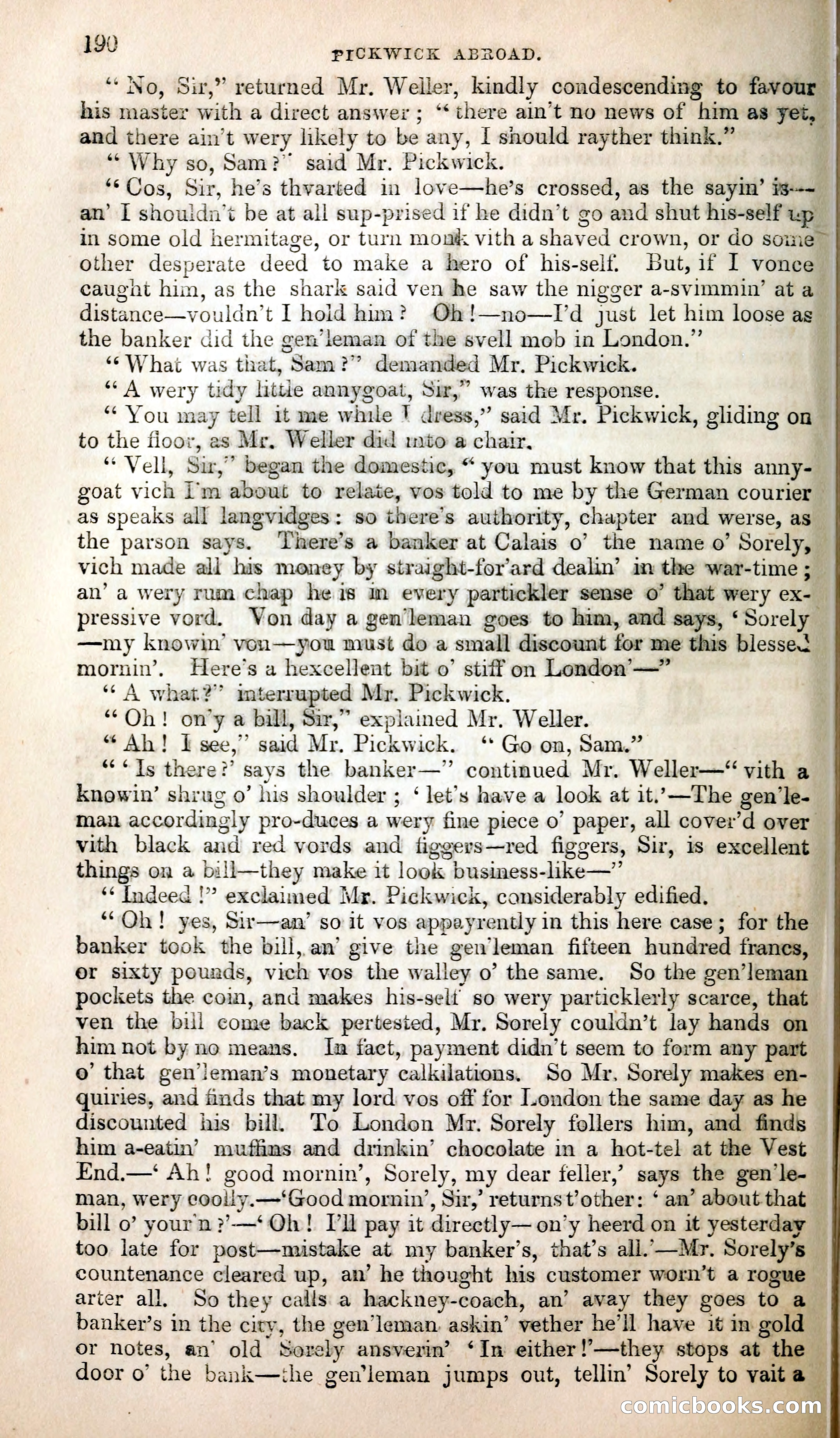 Pickwick Abroad; or, The Tour in France — page 203 of 400