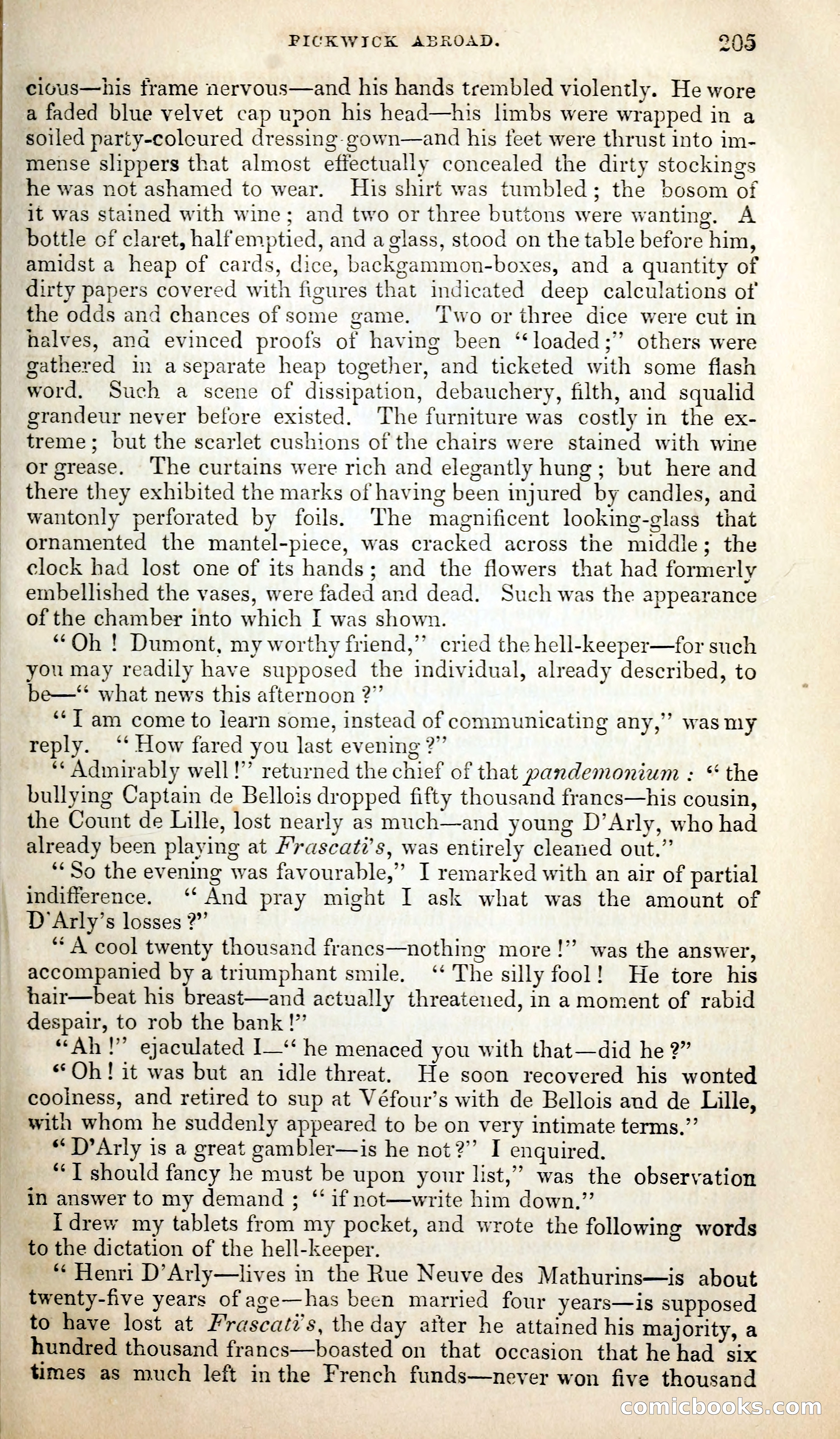 Pickwick Abroad; or, The Tour in France — page 218 of 400