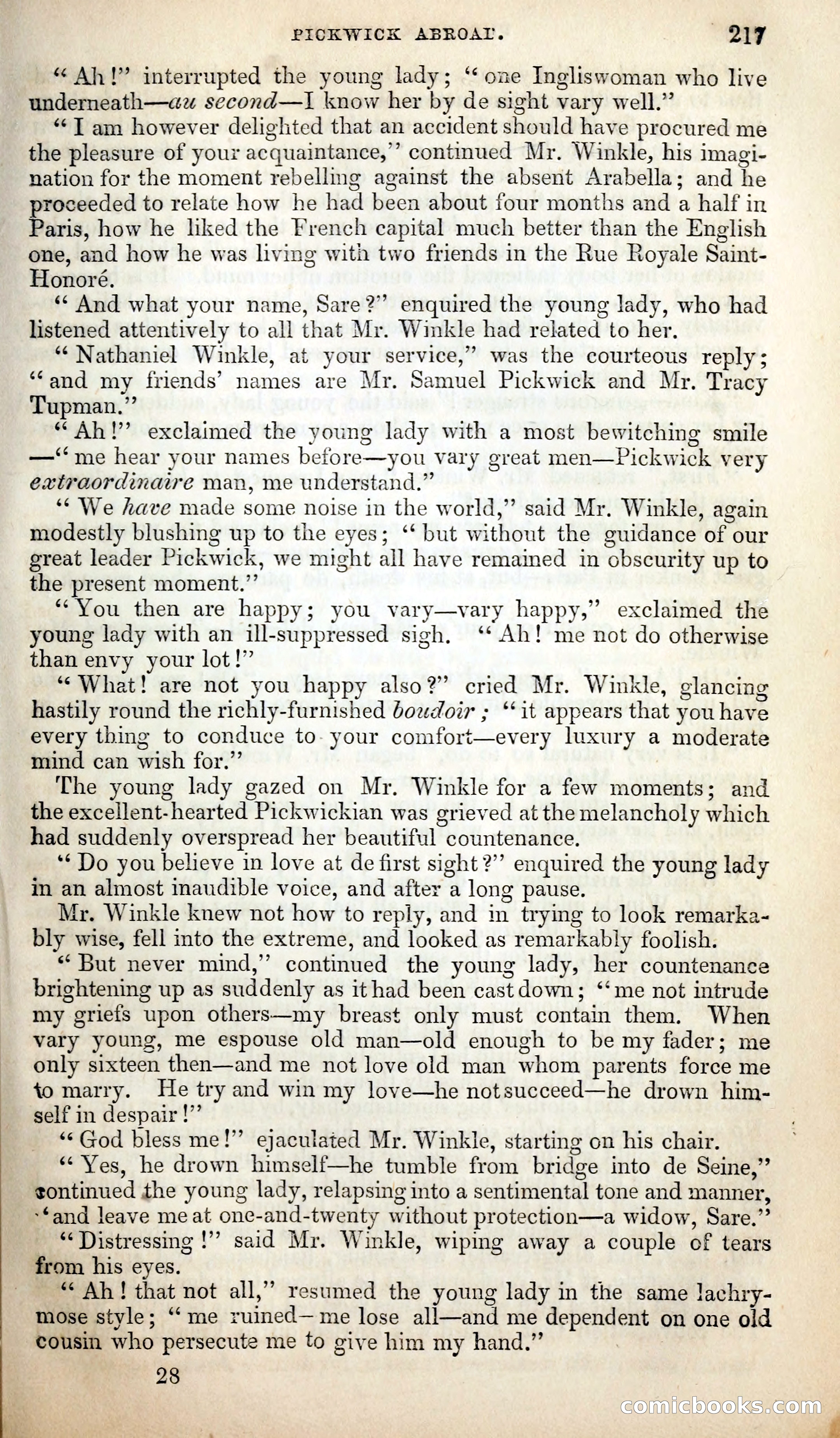 Pickwick Abroad; or, The Tour in France — page 230 of 400