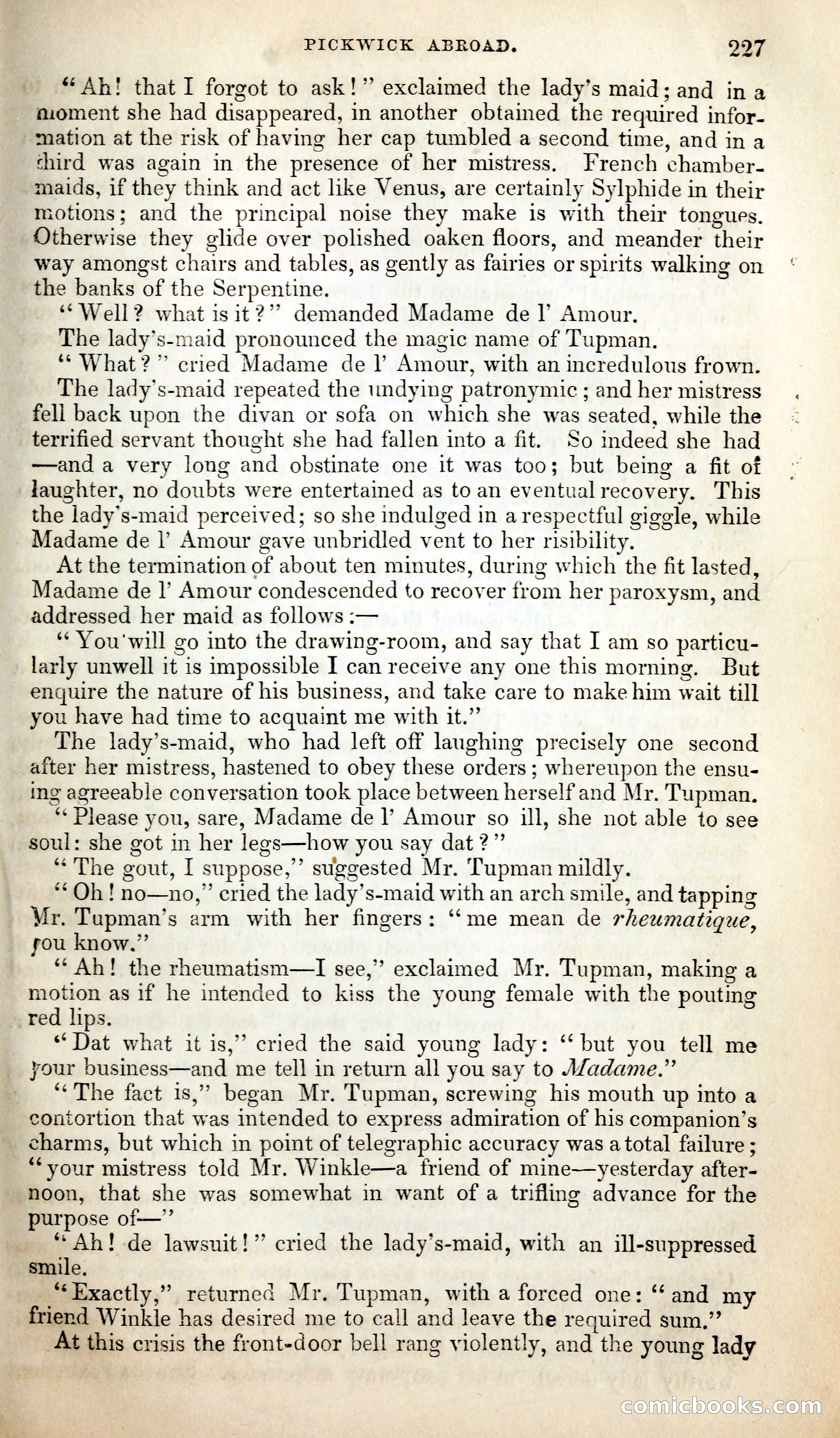 Pickwick Abroad; or, The Tour in France — page 240 of 400