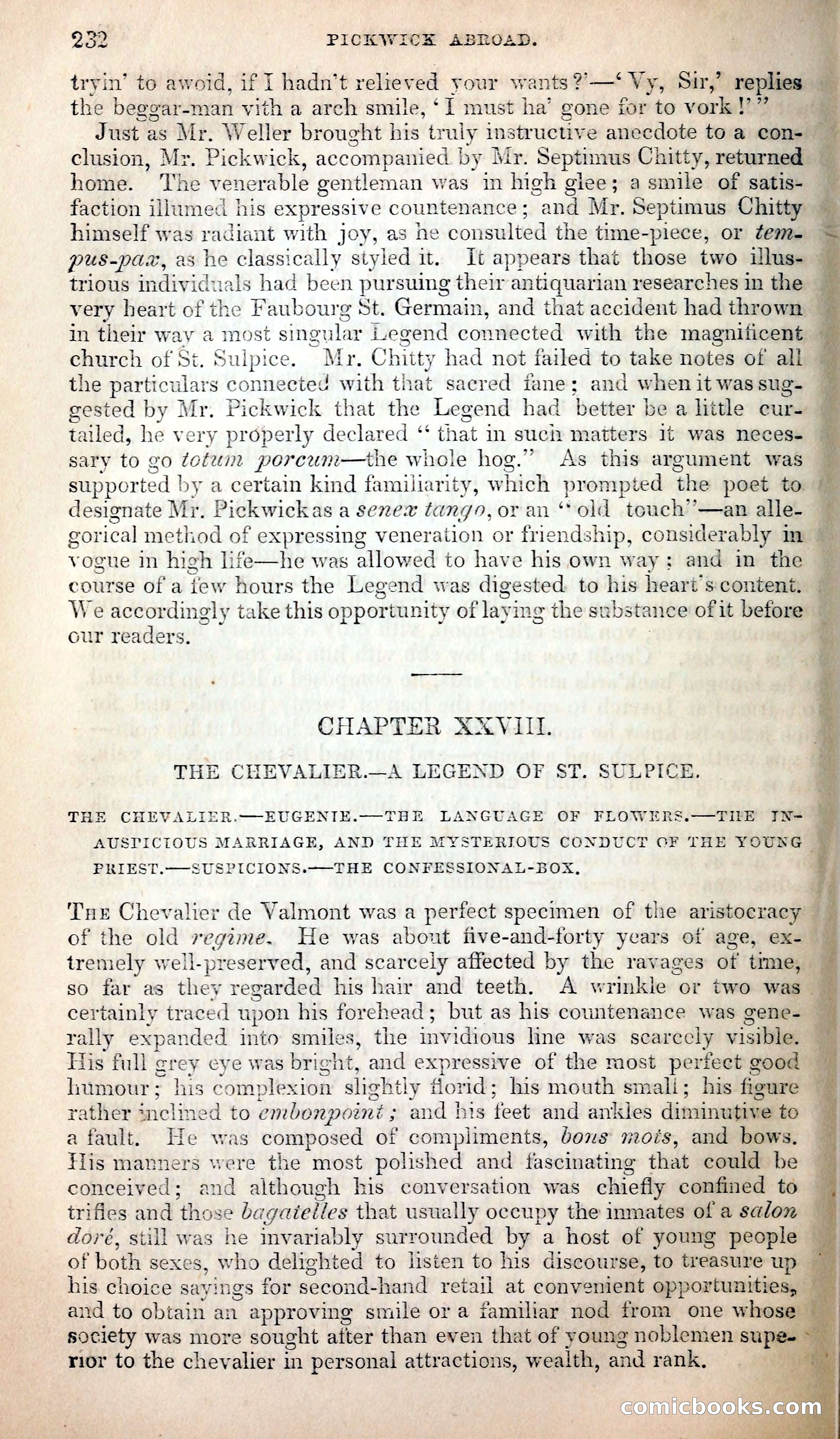 Pickwick Abroad; or, The Tour in France — page 245 of 400