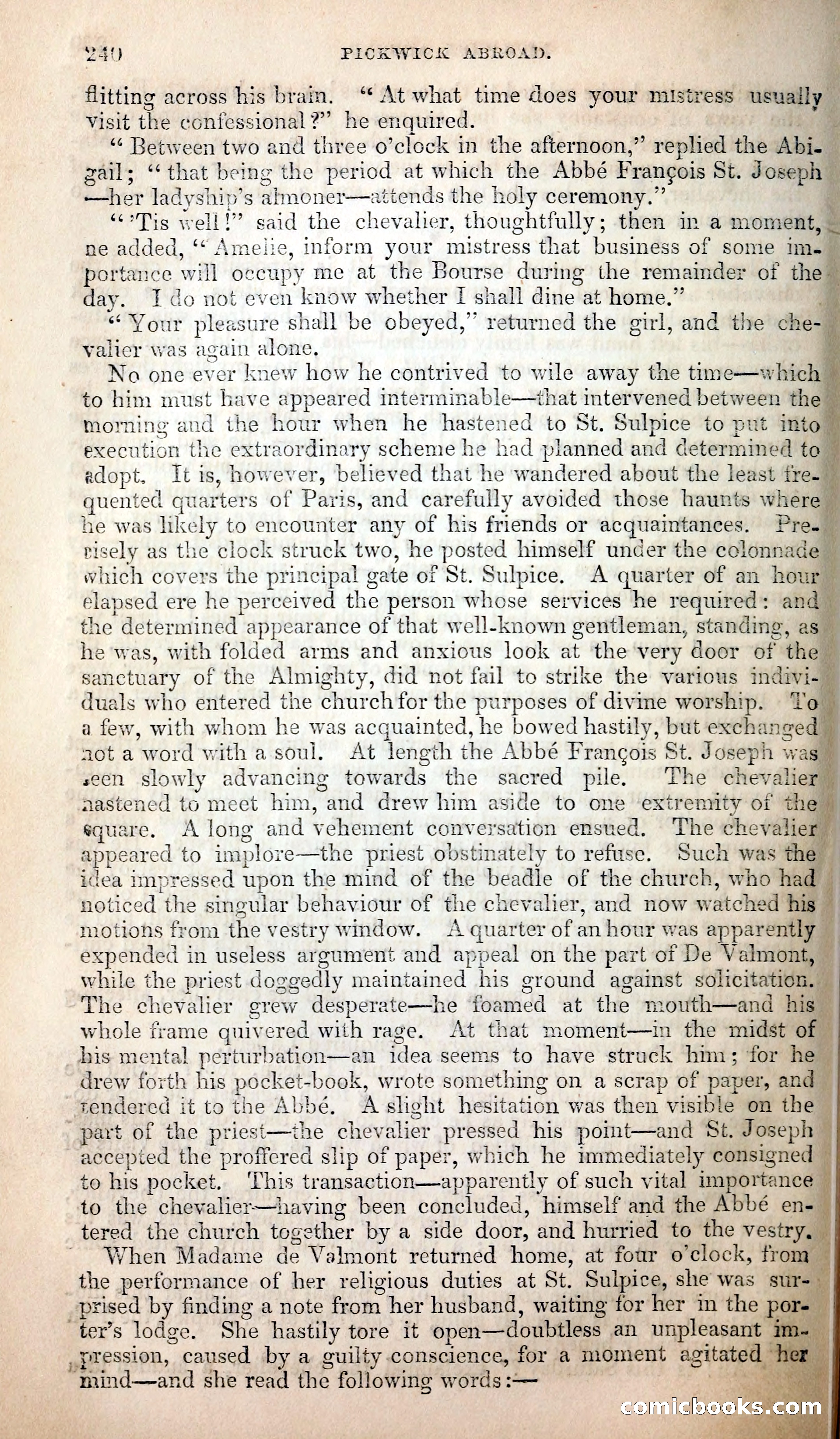 Pickwick Abroad; or, The Tour in France — page 253 of 400