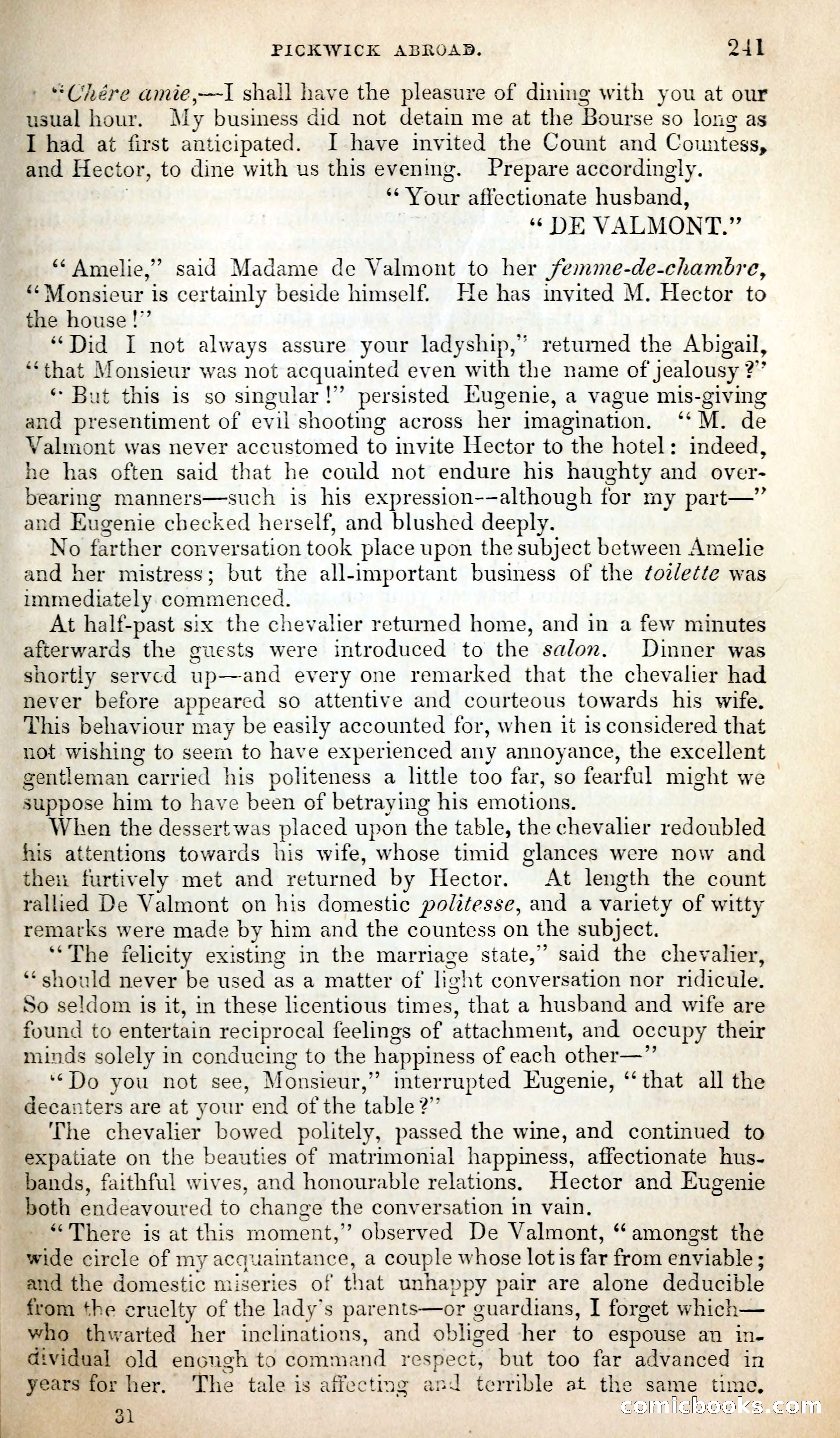 Pickwick Abroad; or, The Tour in France — page 254 of 400