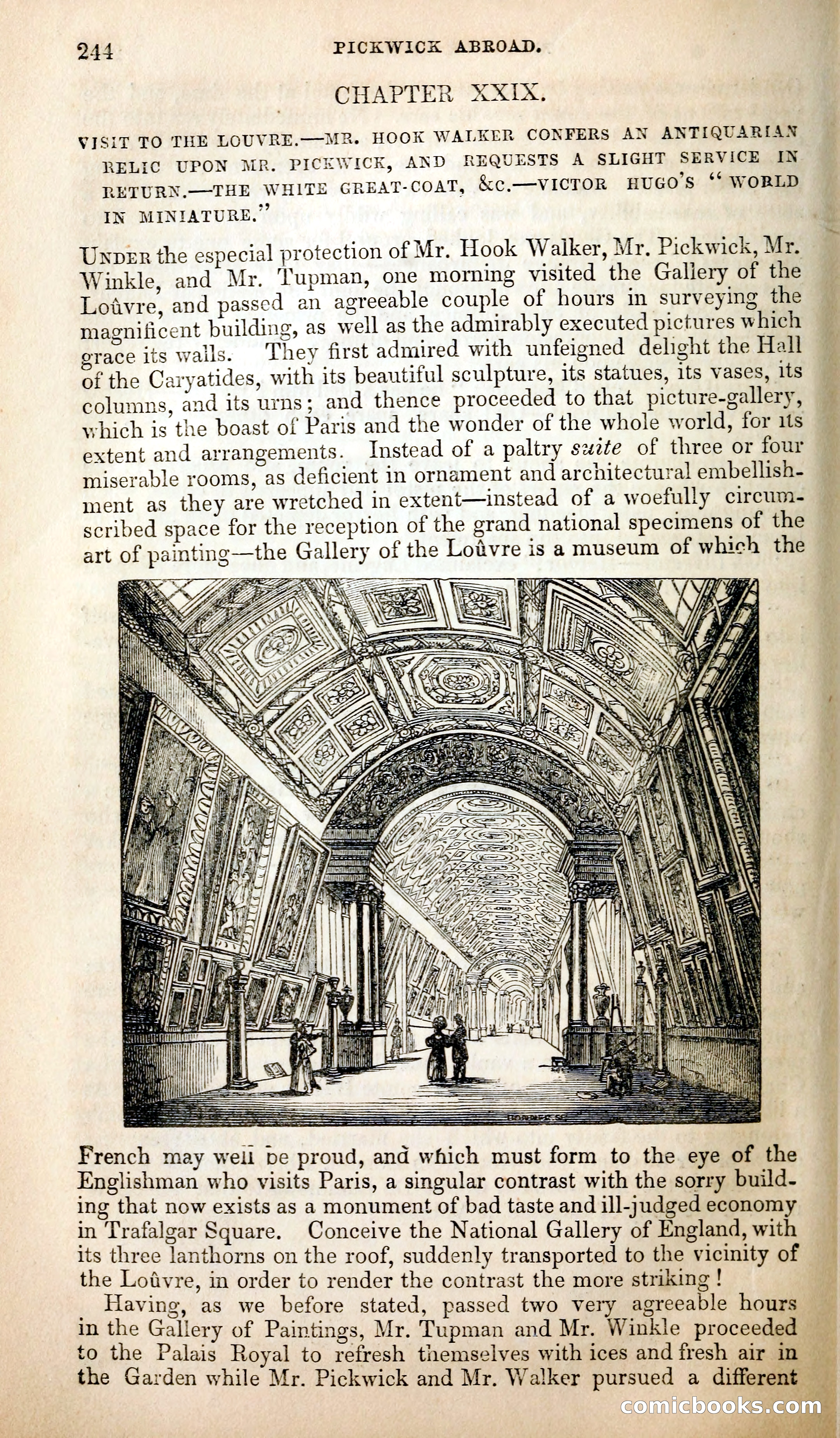Pickwick Abroad; or, The Tour in France — page 257 of 400