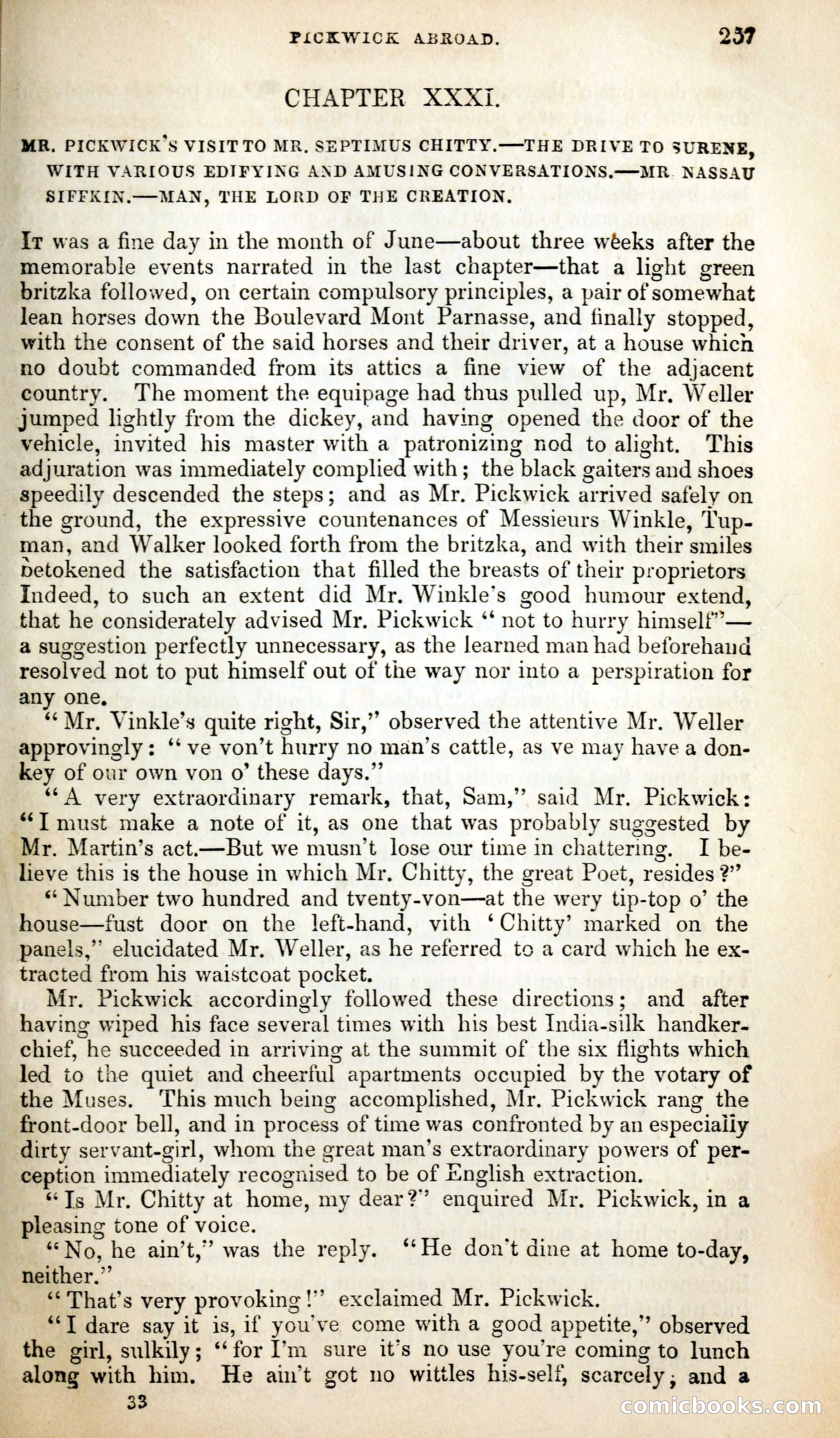 Pickwick Abroad; or, The Tour in France — page 270 of 400