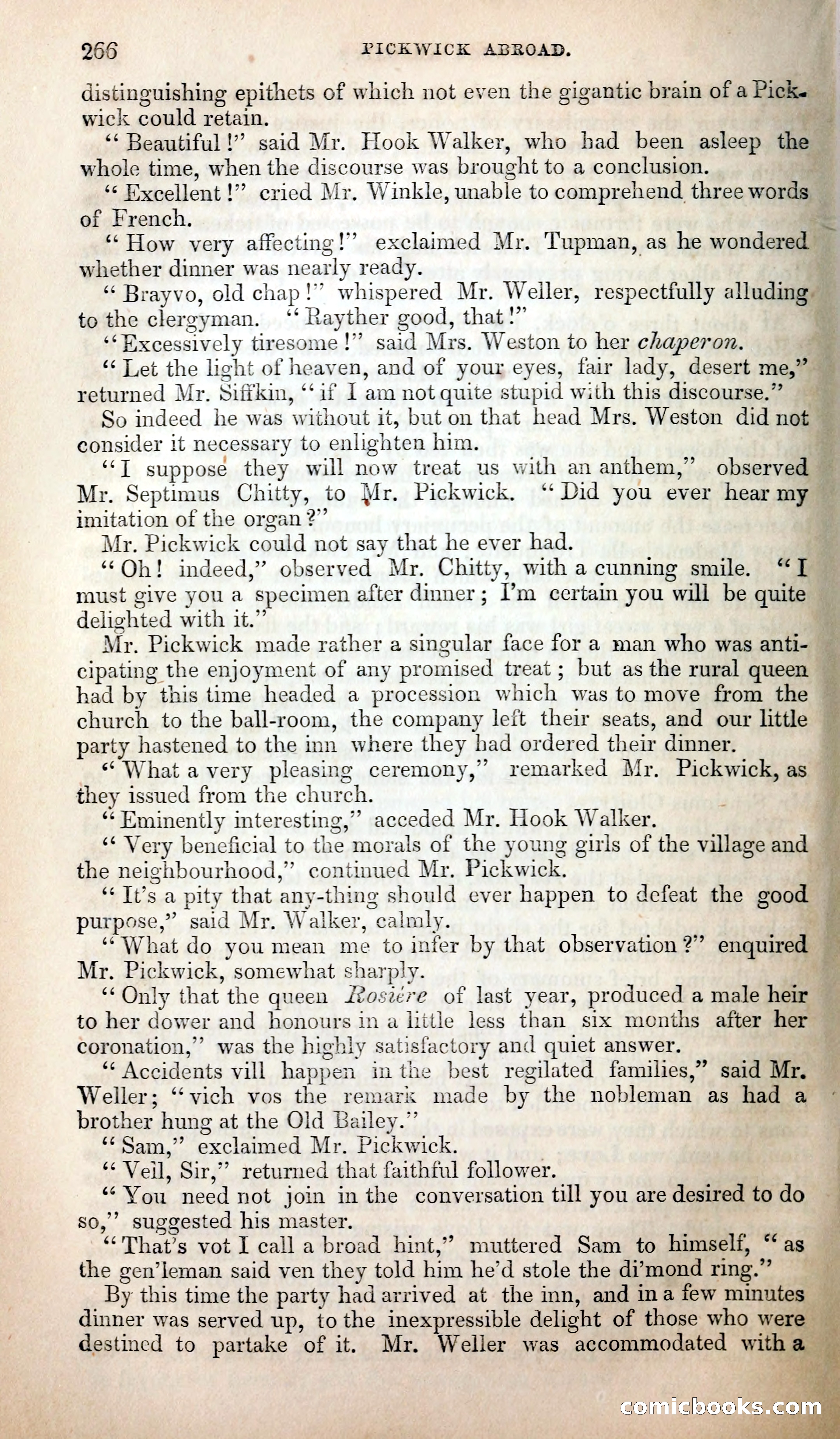Pickwick Abroad; or, The Tour in France — page 279 of 400