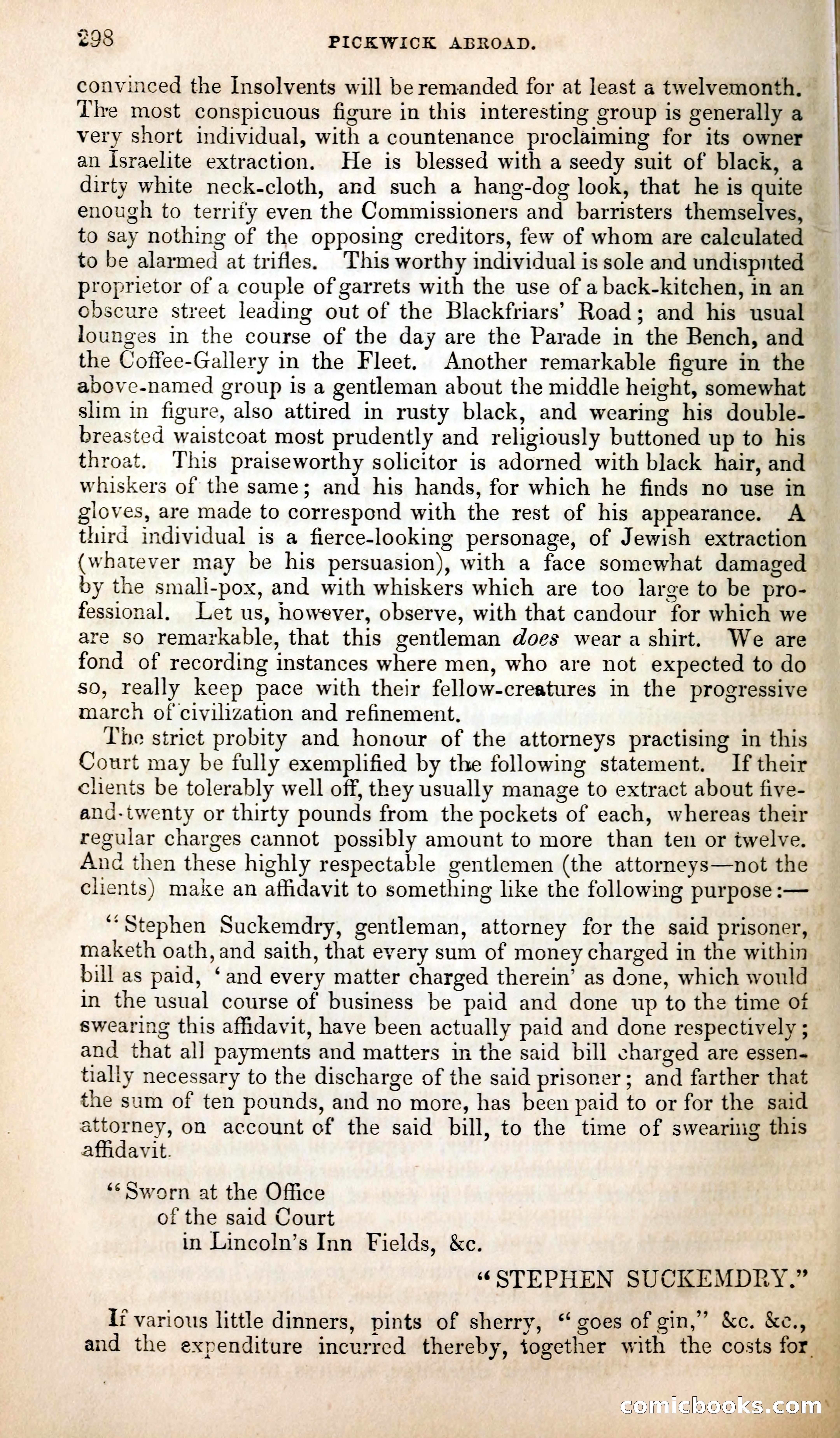 Pickwick Abroad; or, The Tour in France — page 311 of 400