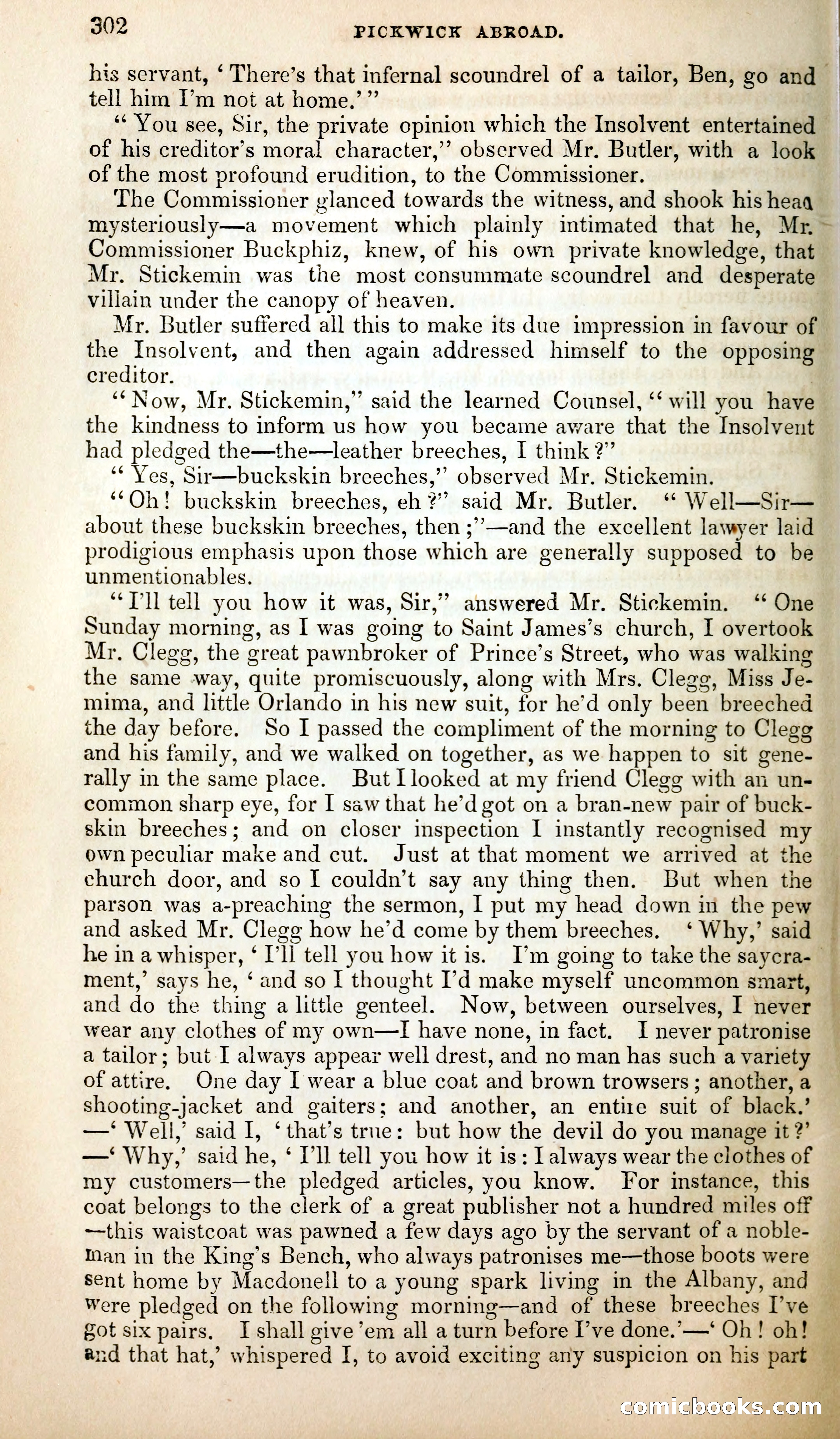 Pickwick Abroad; or, The Tour in France — page 315 of 400
