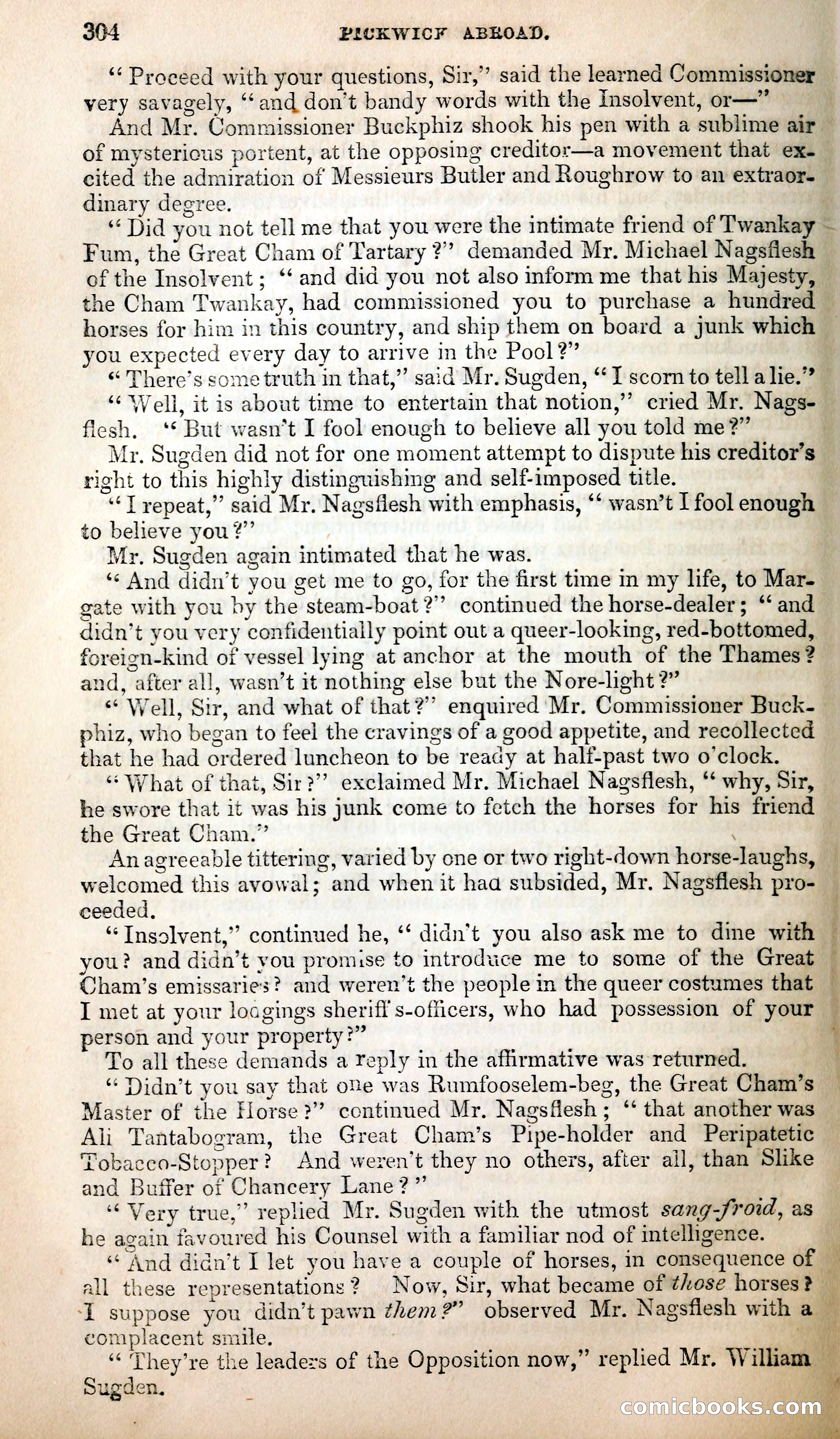 Pickwick Abroad; or, The Tour in France — page 317 of 400