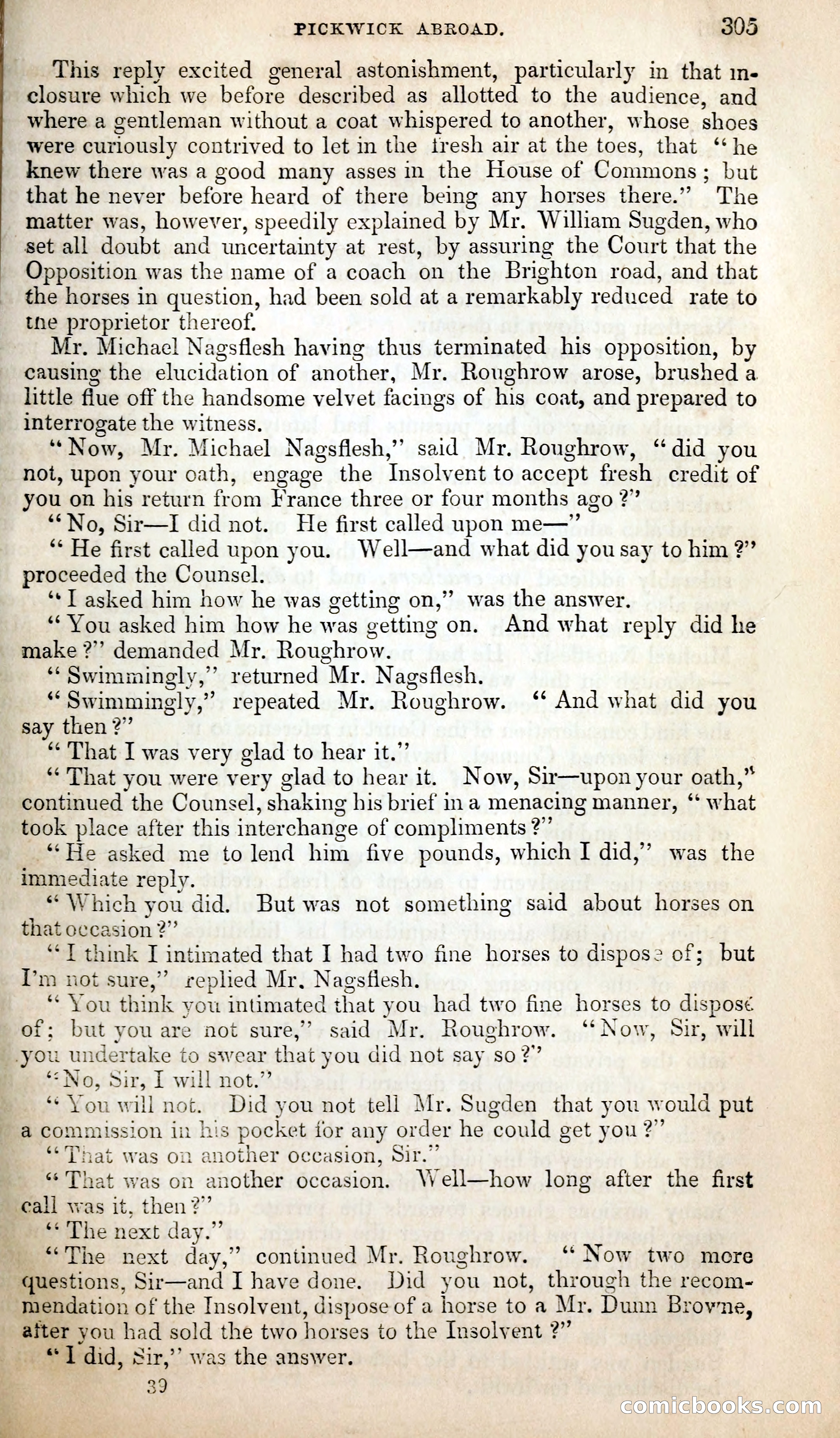 Pickwick Abroad; or, The Tour in France — page 318 of 400