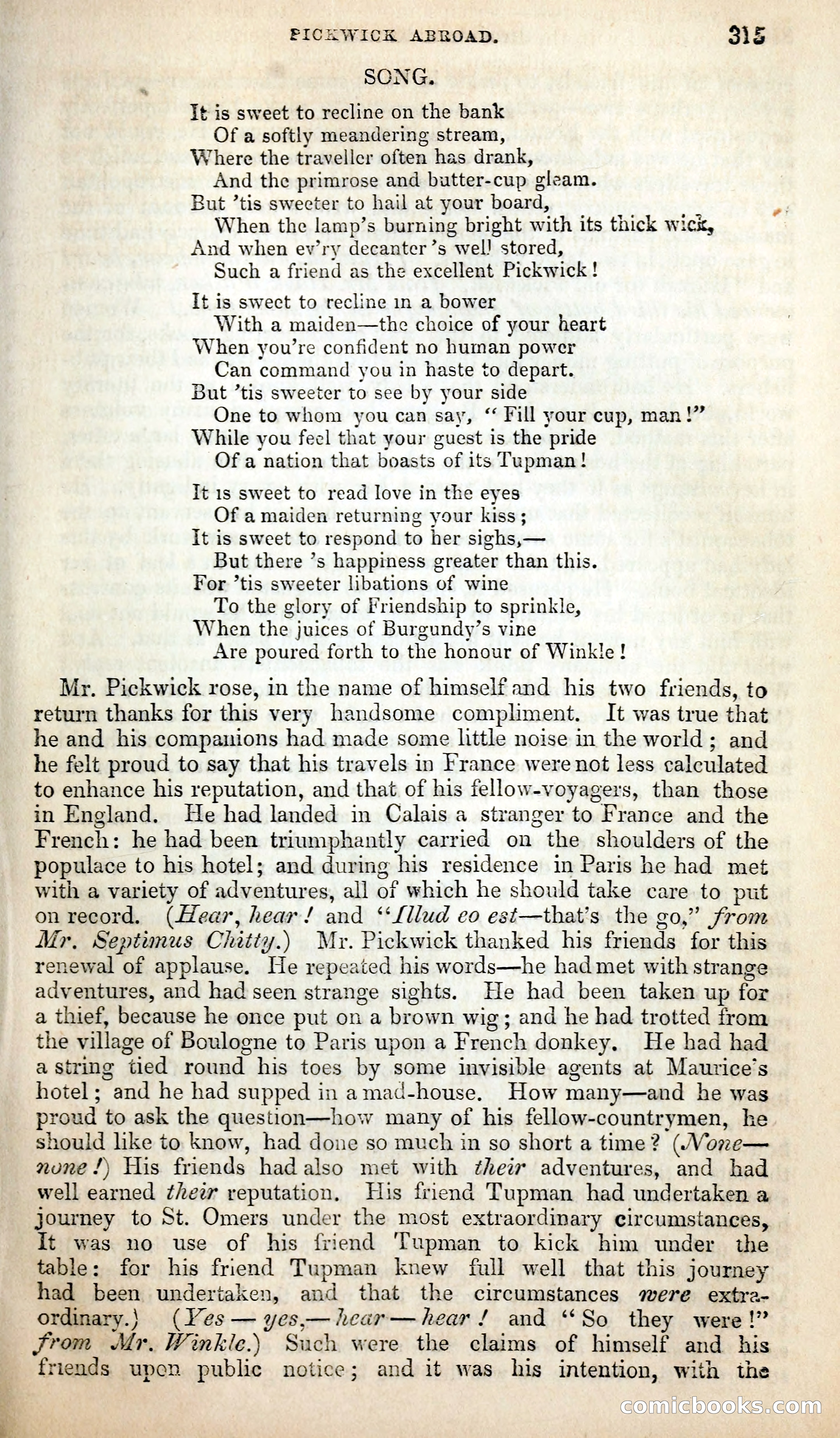 Pickwick Abroad; or, The Tour in France — page 328 of 400
