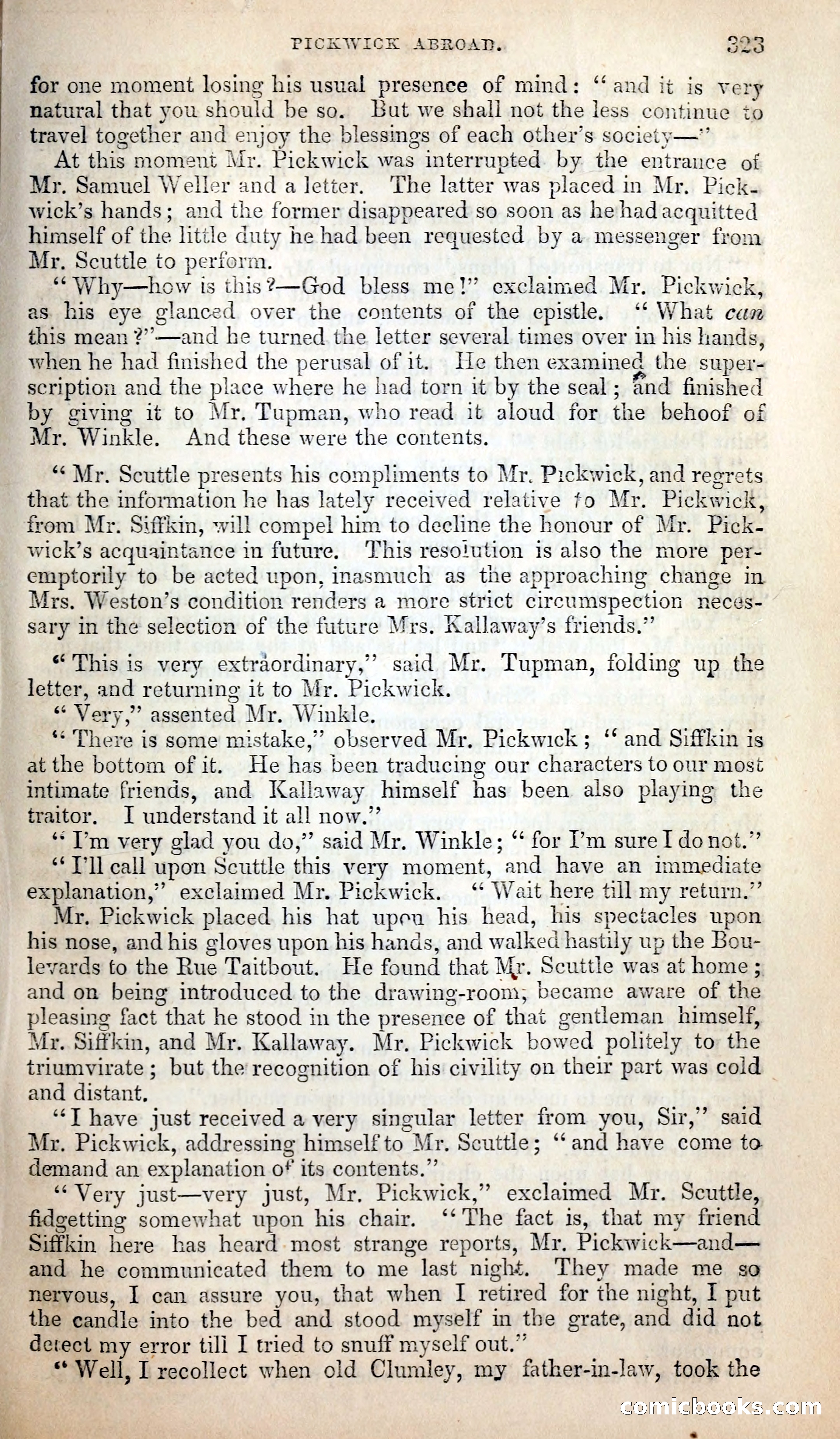 Pickwick Abroad; or, The Tour in France — page 336 of 400