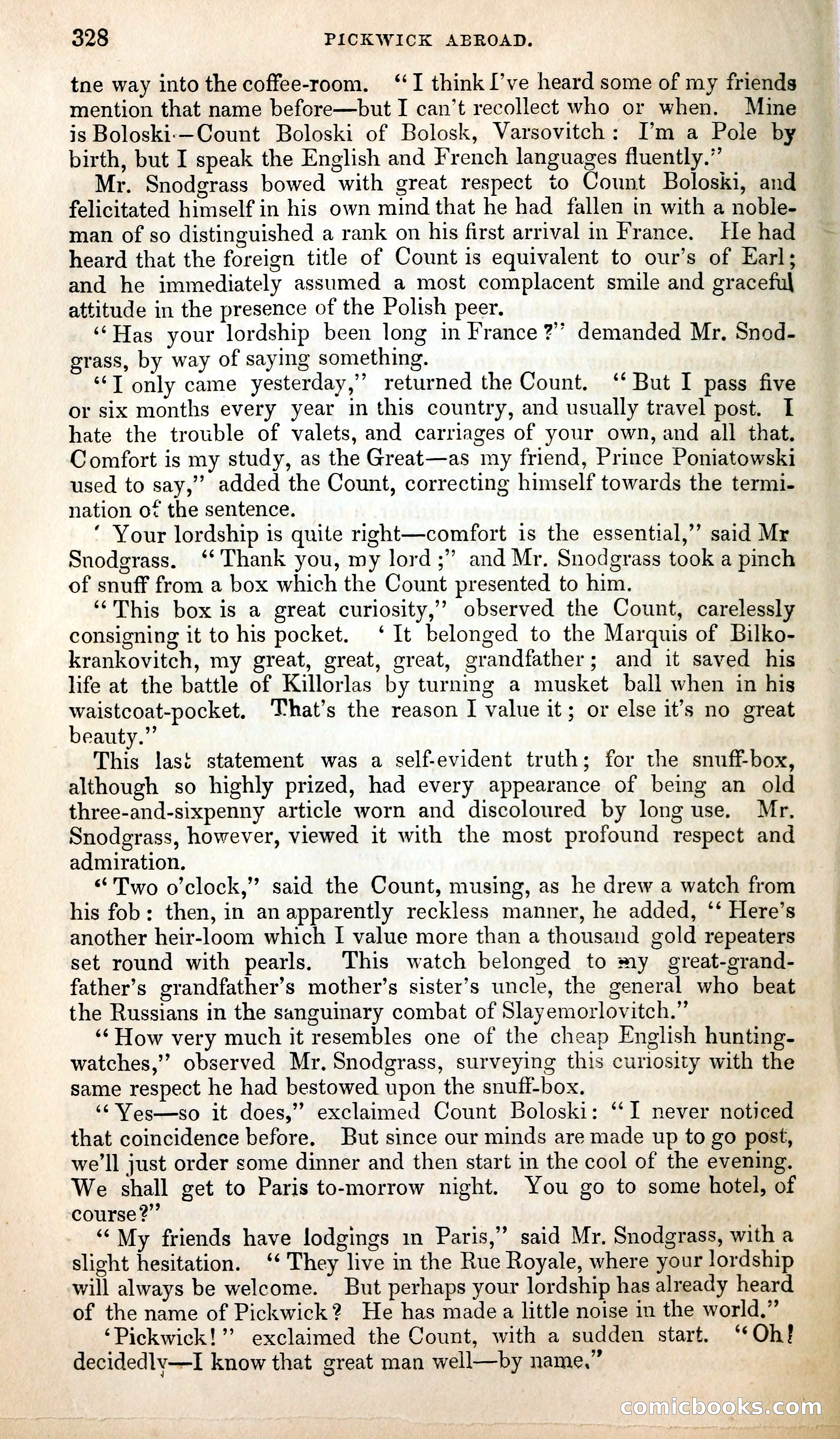 Pickwick Abroad; or, The Tour in France — page 341 of 400
