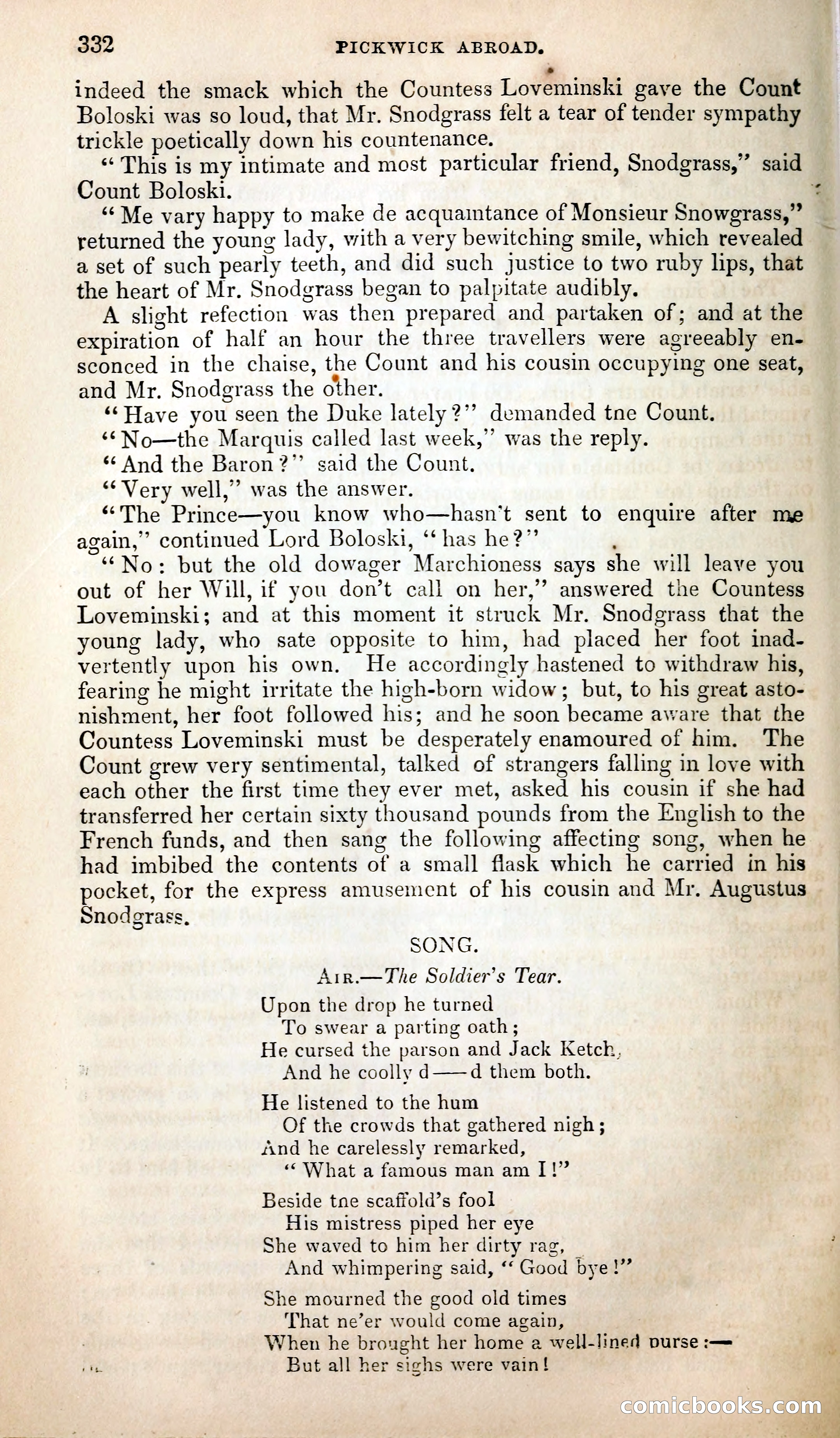 Pickwick Abroad; or, The Tour in France — page 345 of 400