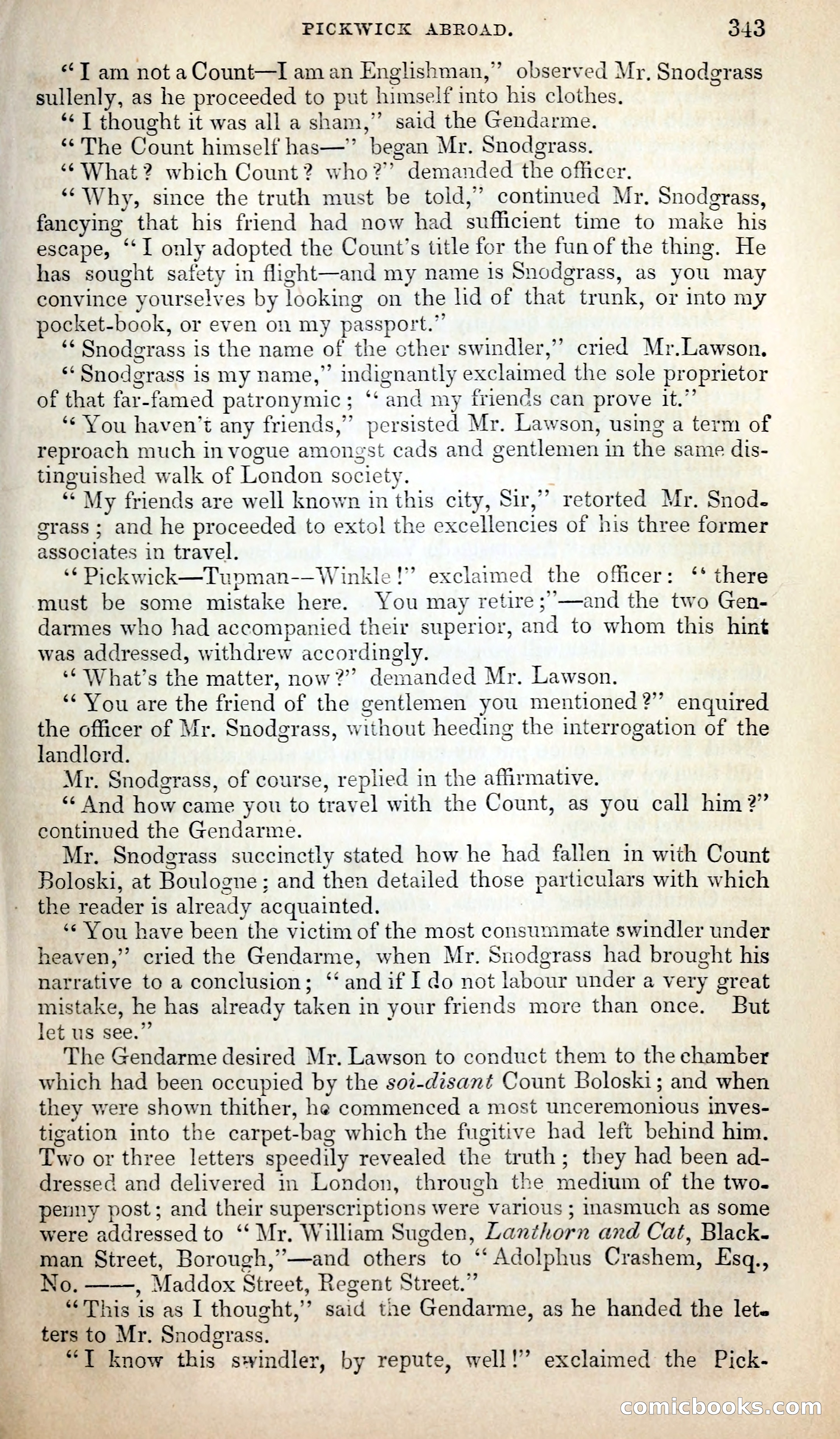 Pickwick Abroad; or, The Tour in France — page 356 of 400