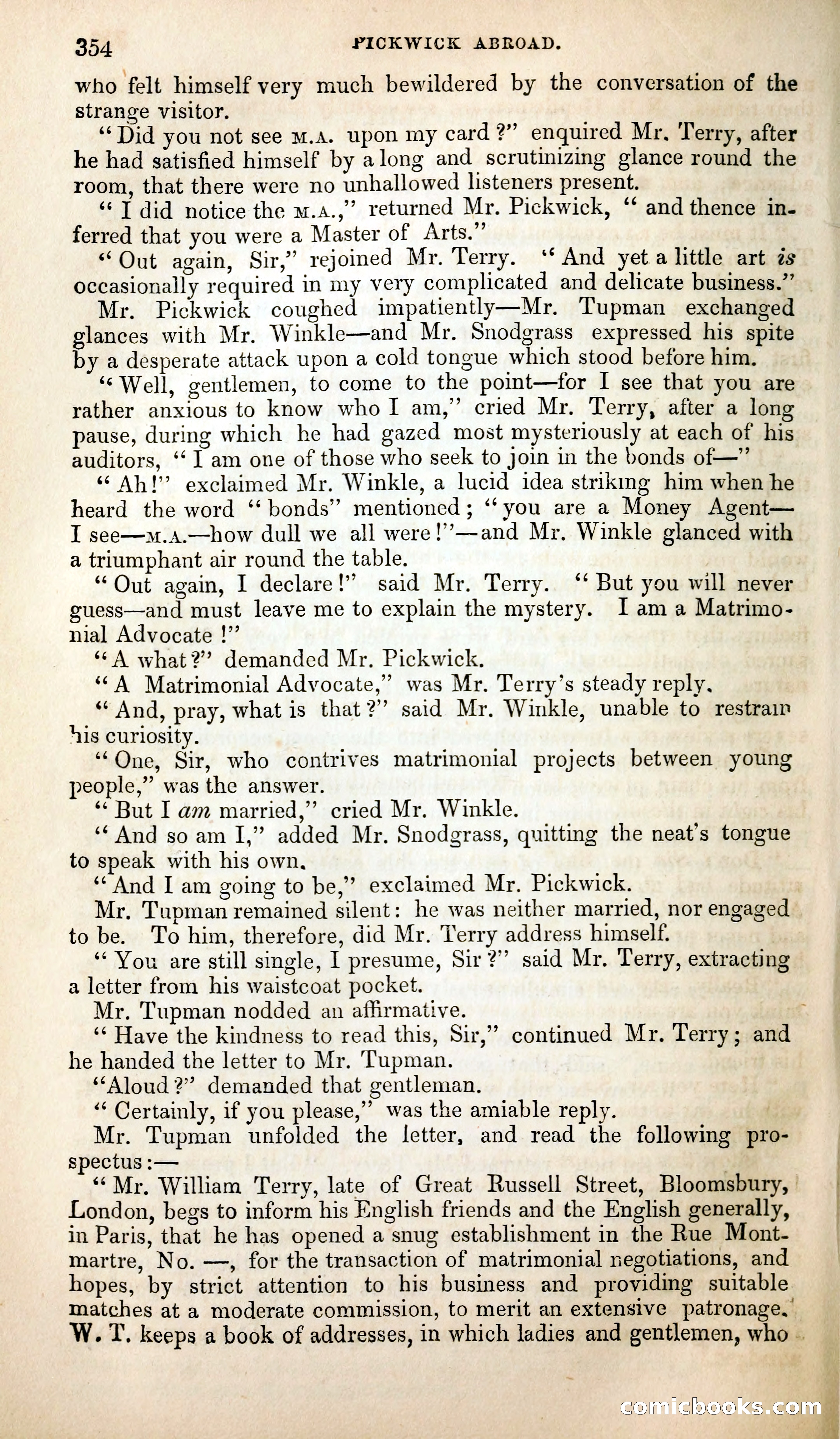 Pickwick Abroad; or, The Tour in France — page 367 of 400