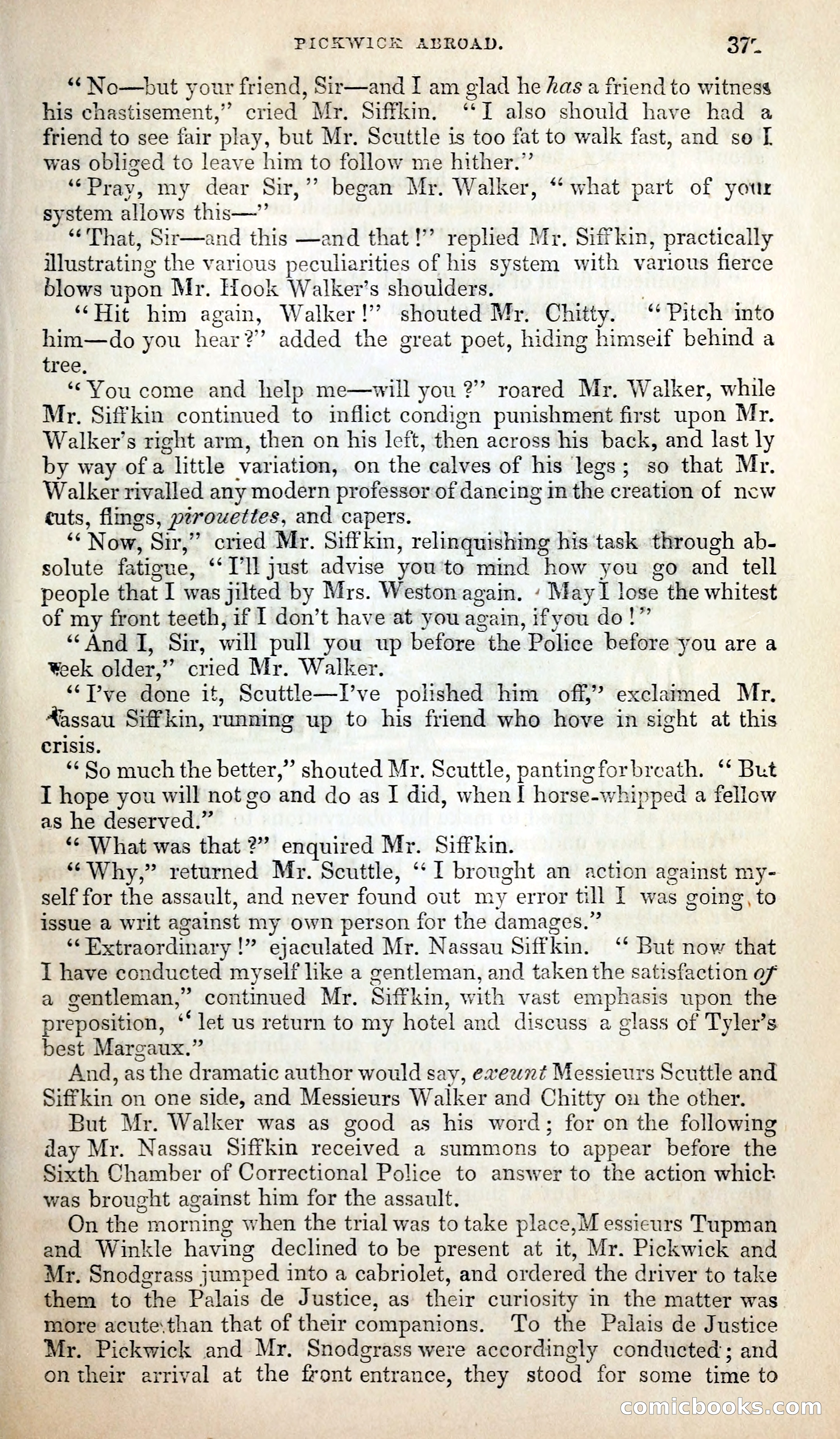Pickwick Abroad; or, The Tour in France — page 384 of 400