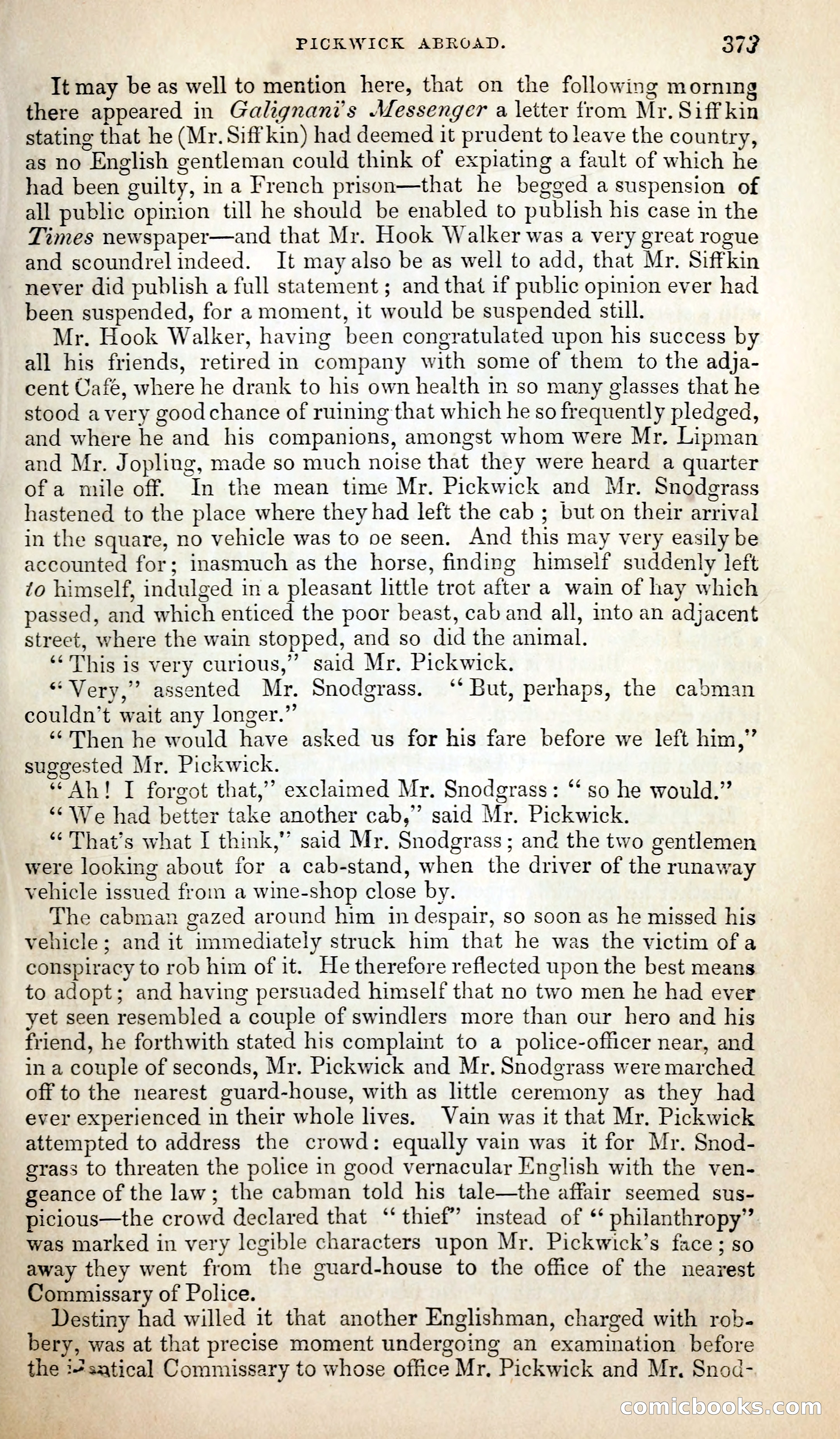Pickwick Abroad; or, The Tour in France — page 386 of 400