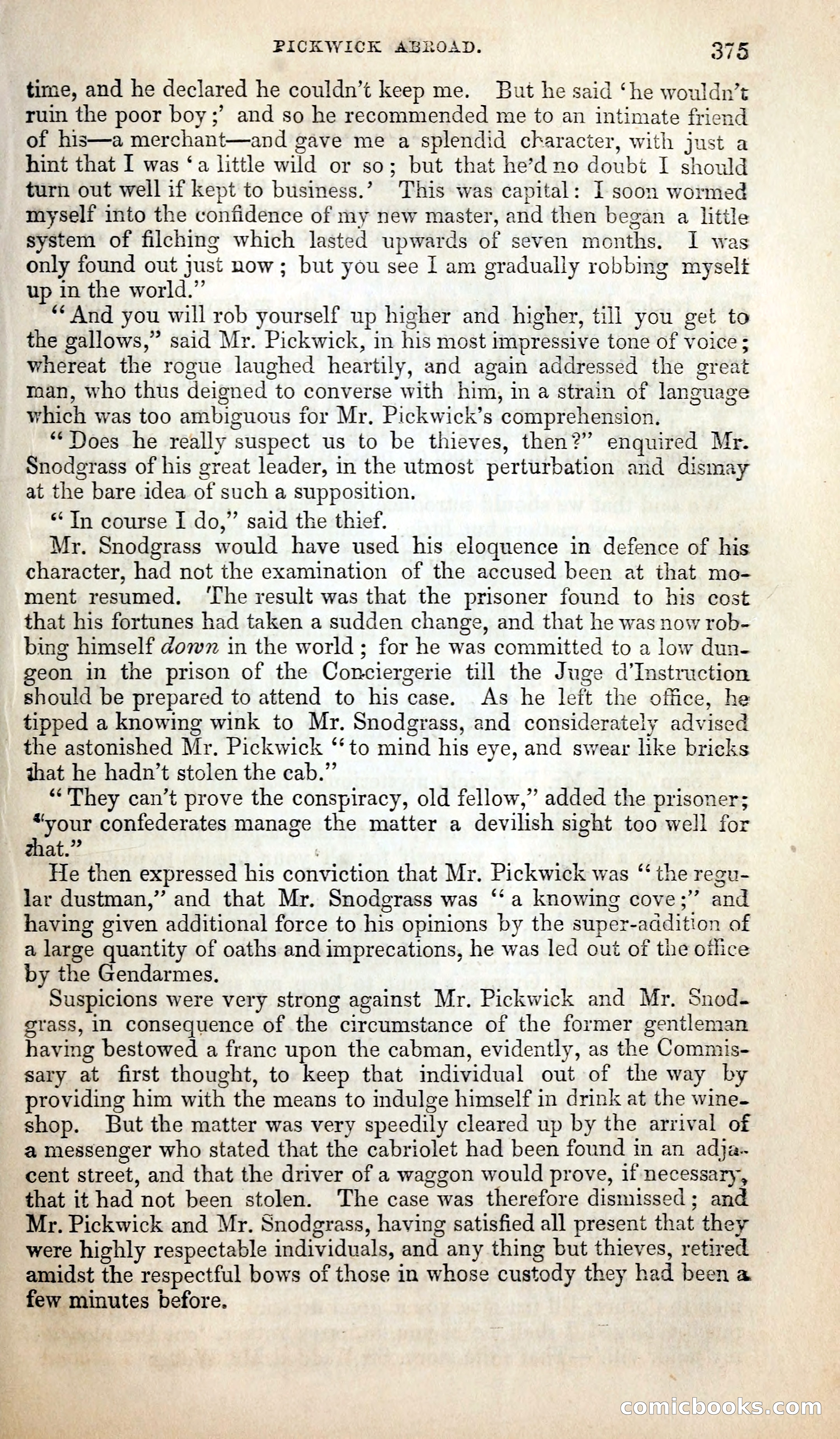 Pickwick Abroad; or, The Tour in France — page 388 of 400