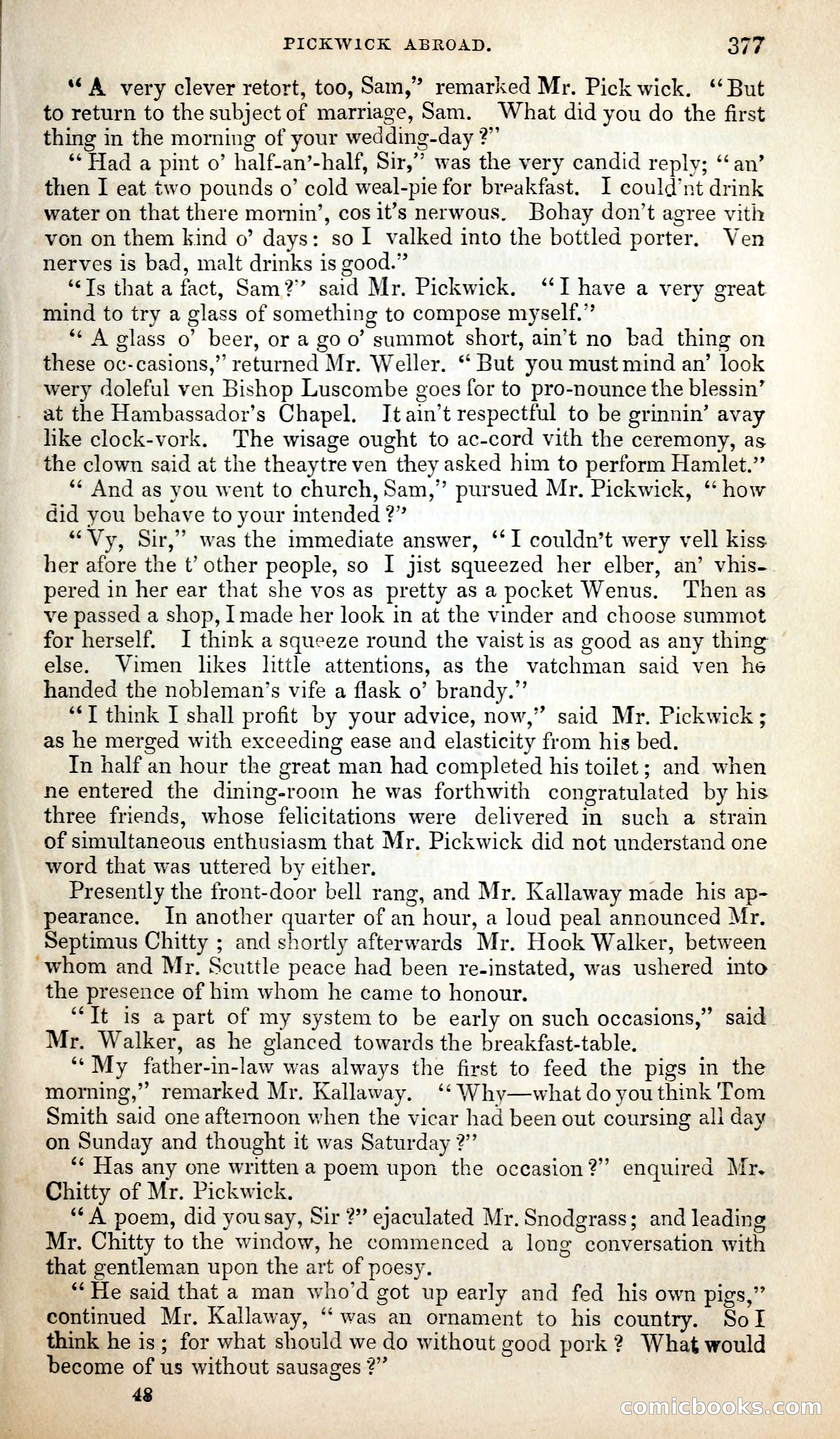 Pickwick Abroad; or, The Tour in France — page 390 of 400