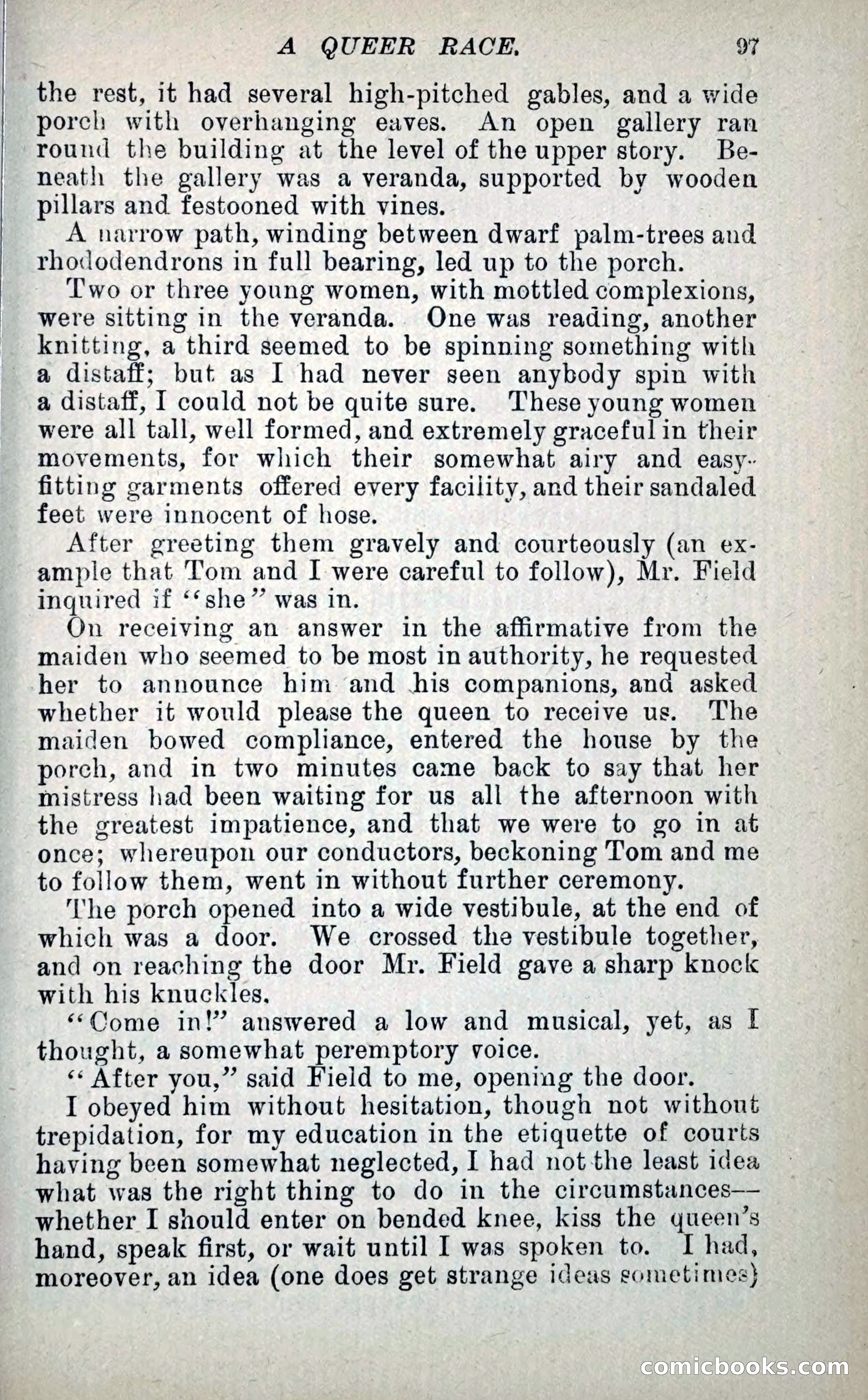 A Queer Race: The Story of a Strange People — page 100 of 196
