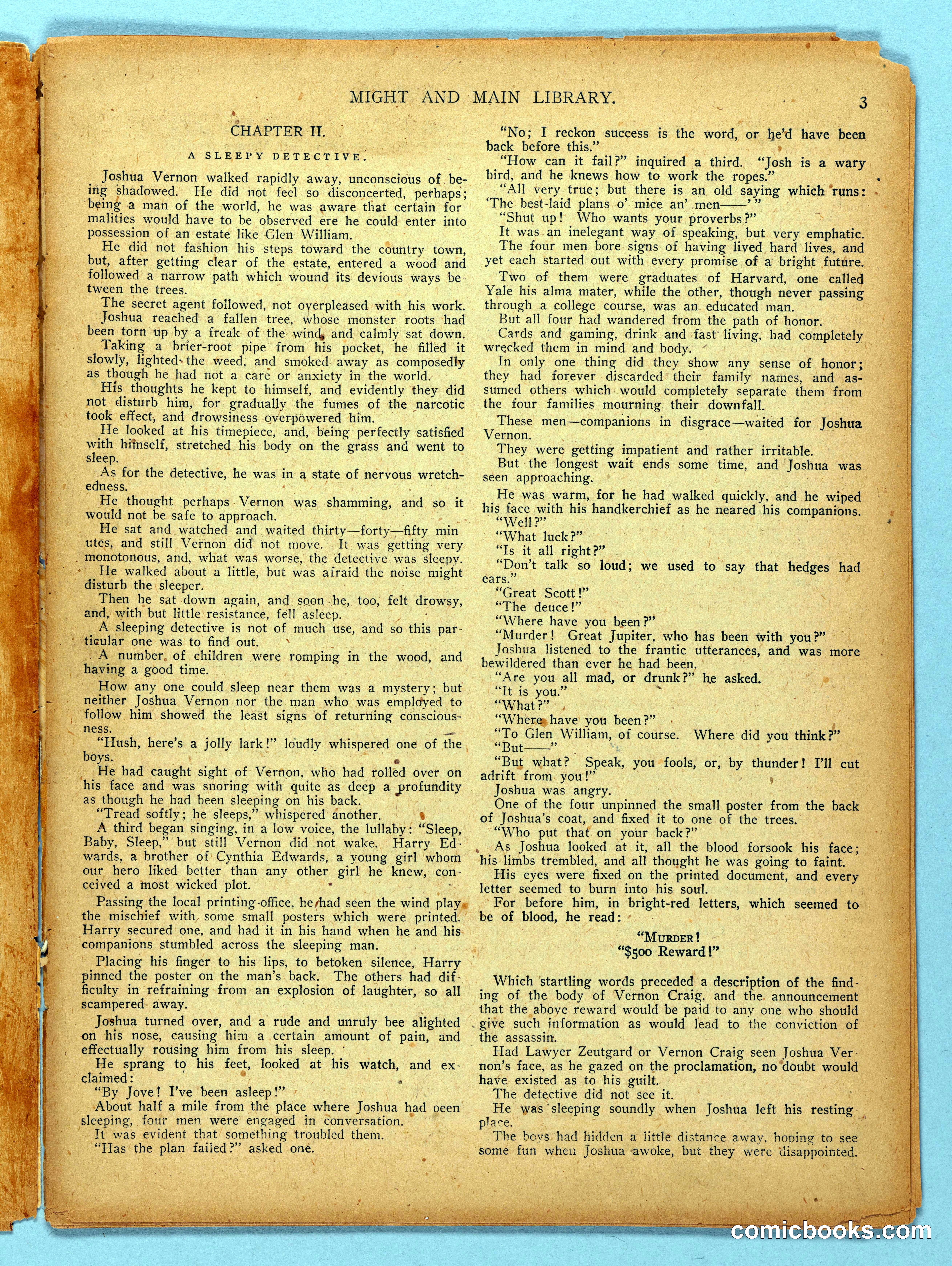 Might and Main Library. Number 56, 1907-03-16 — page 5 of 36
