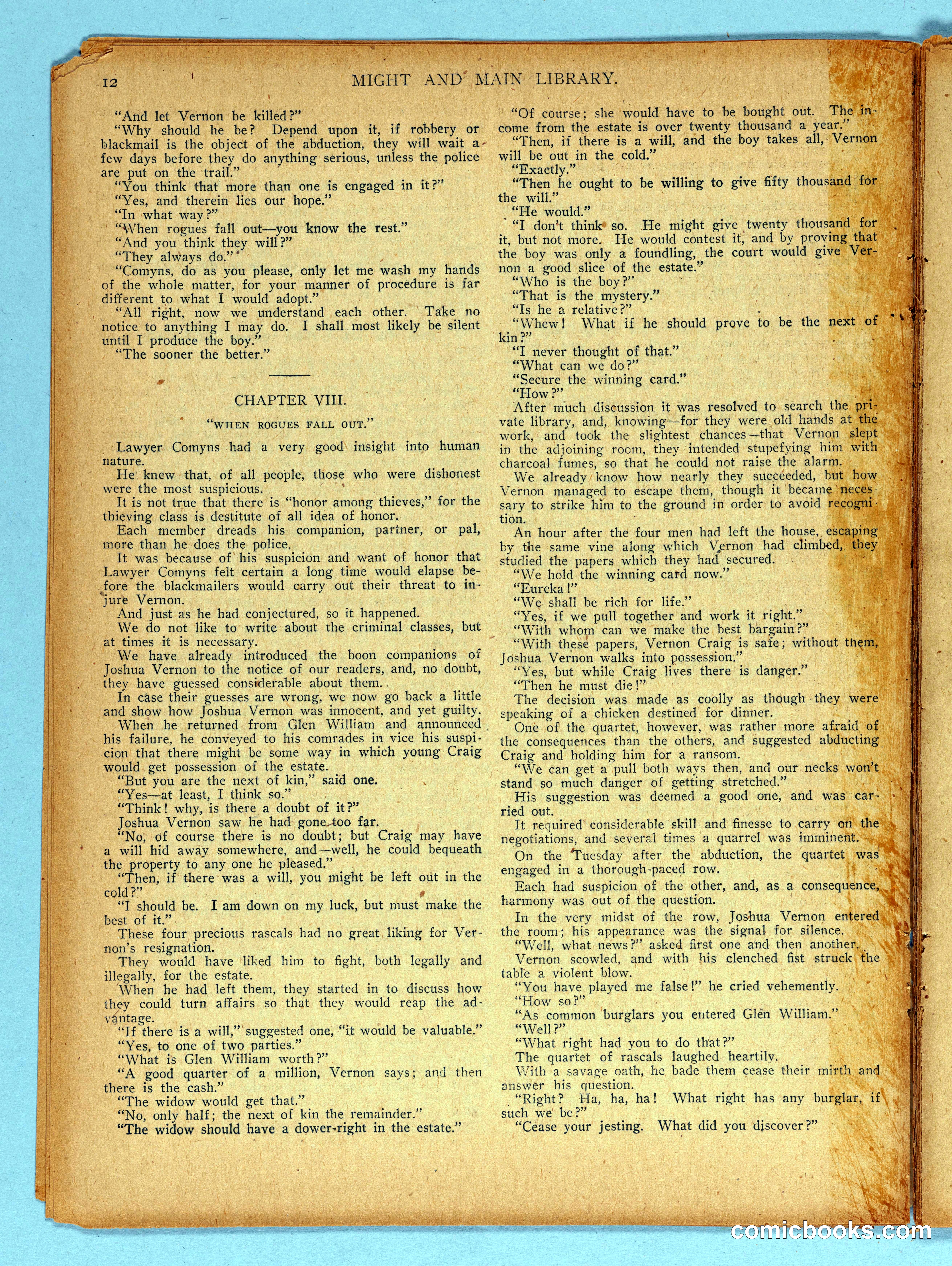 Might and Main Library. Number 56, 1907-03-16 — page 14 of 36