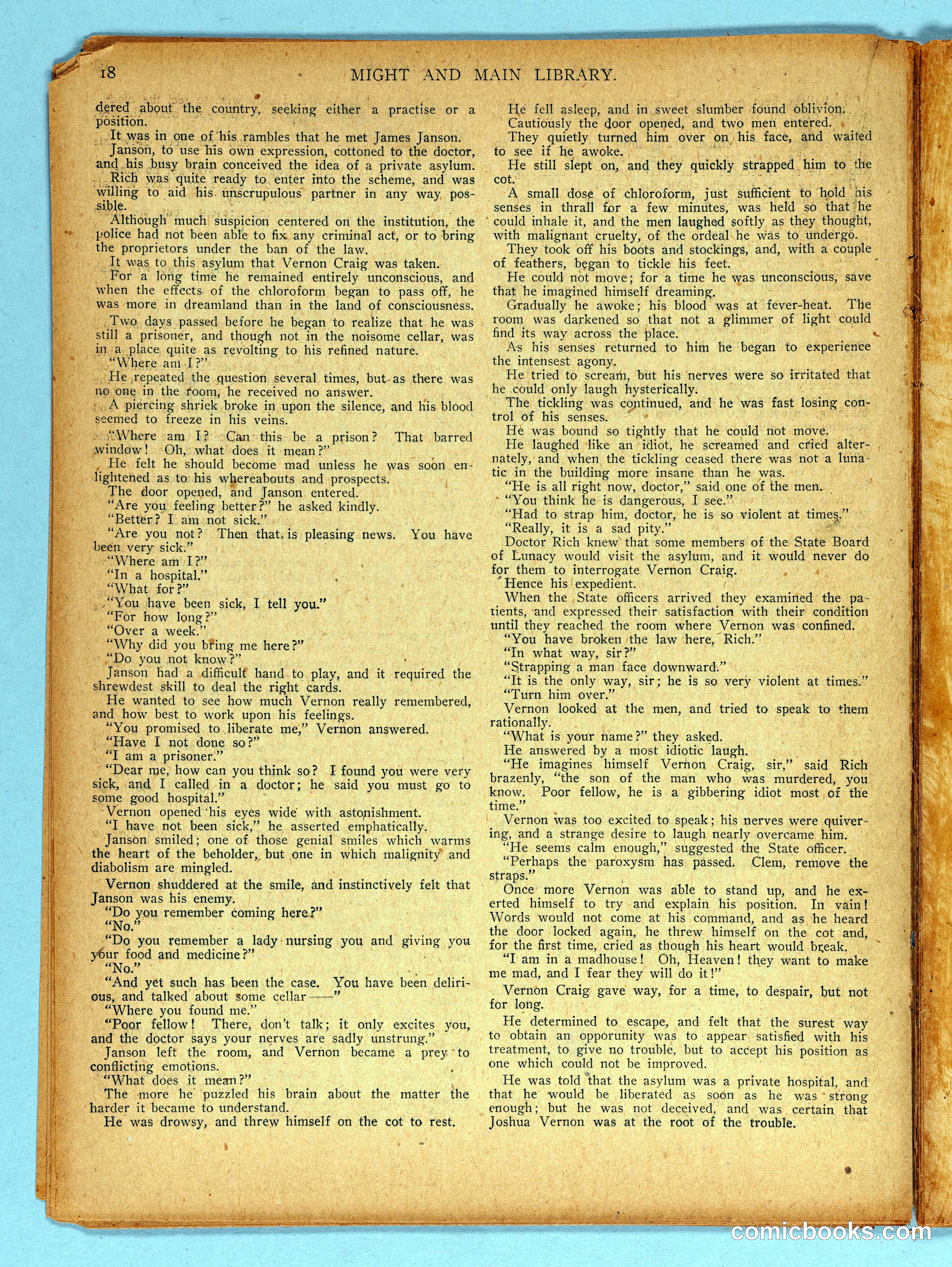 Might and Main Library. Number 56, 1907-03-16 — page 20 of 36