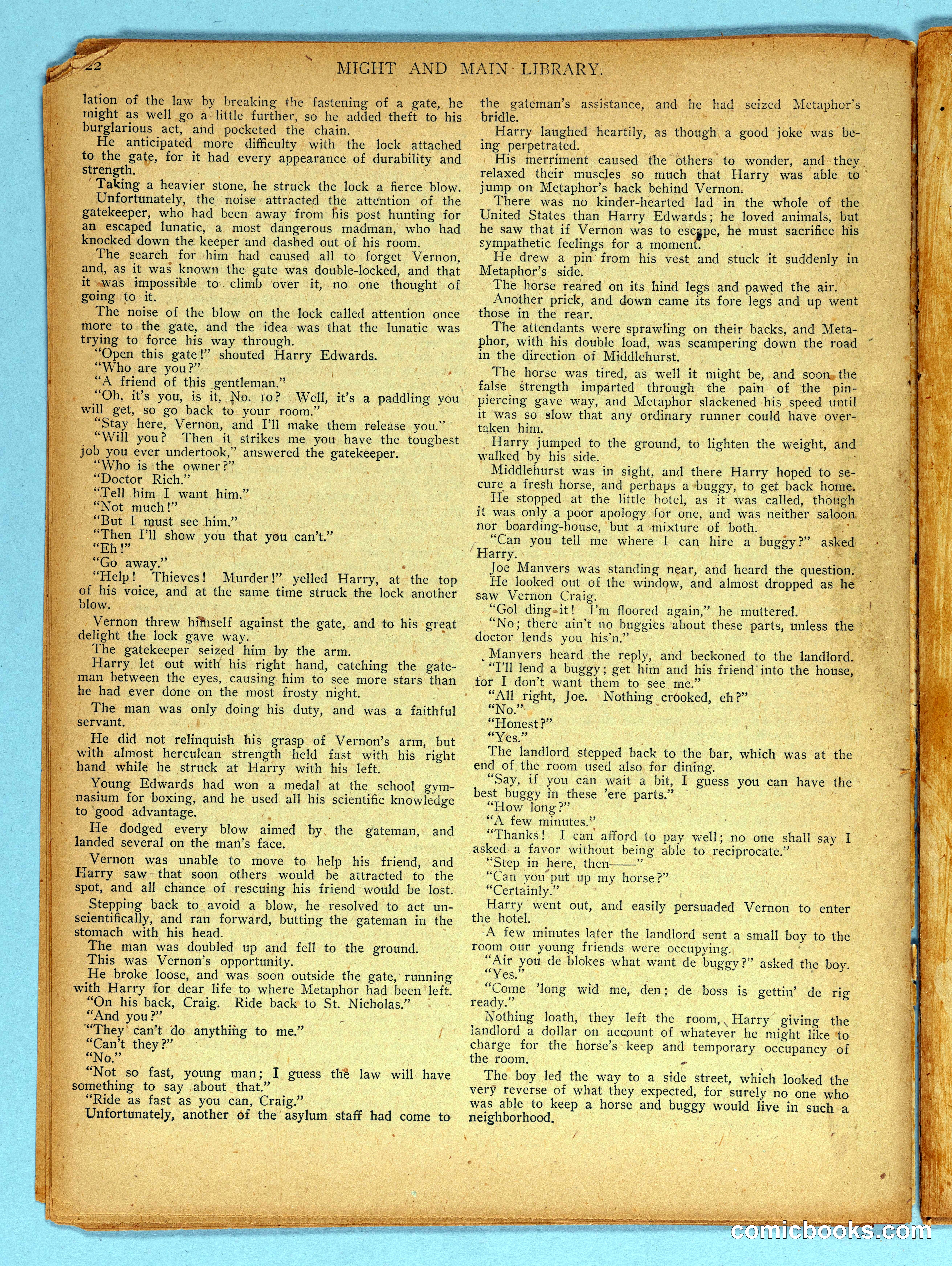 Might and Main Library. Number 56, 1907-03-16 — page 24 of 36