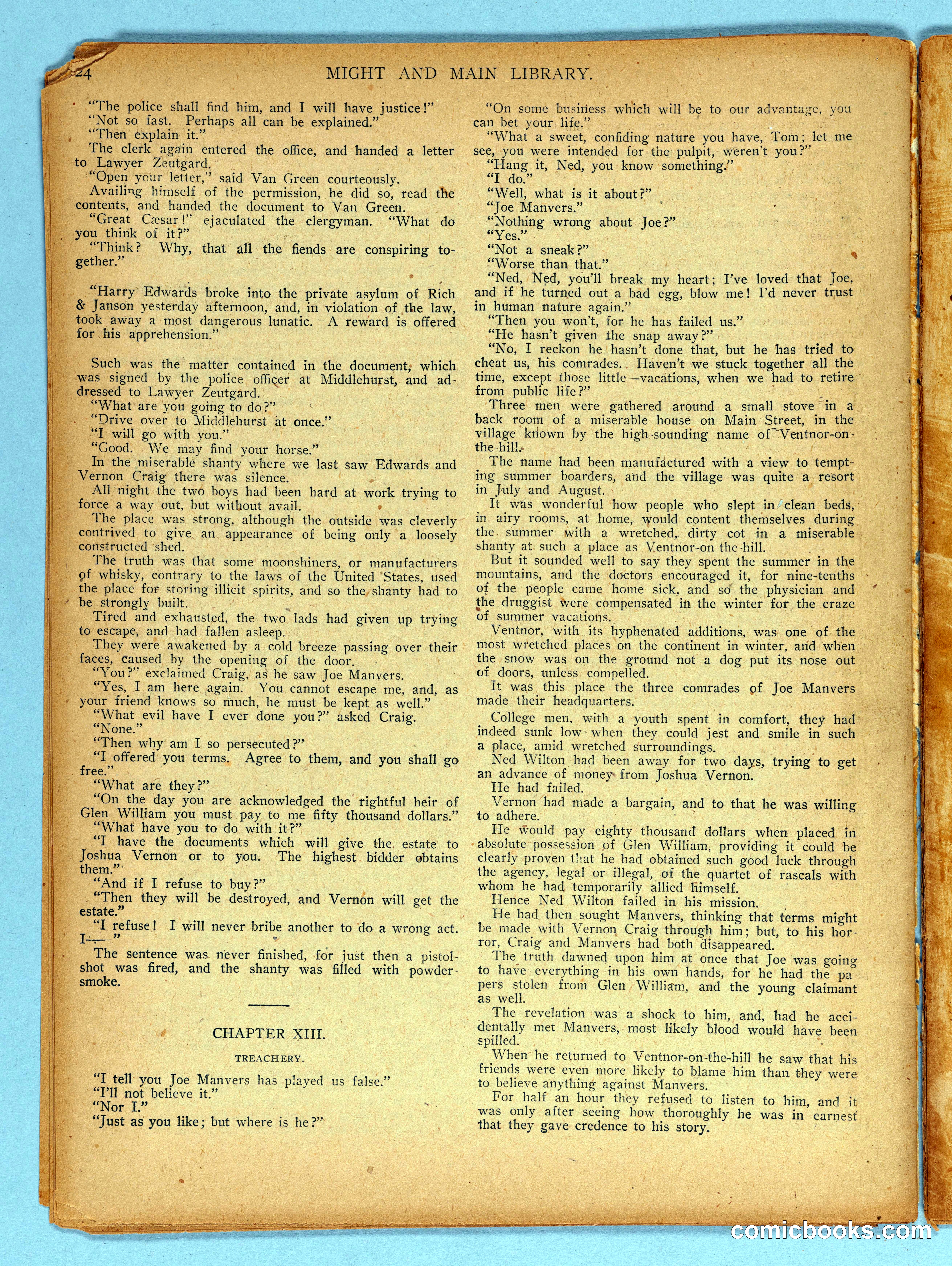 Might and Main Library. Number 56, 1907-03-16 — page 26 of 36