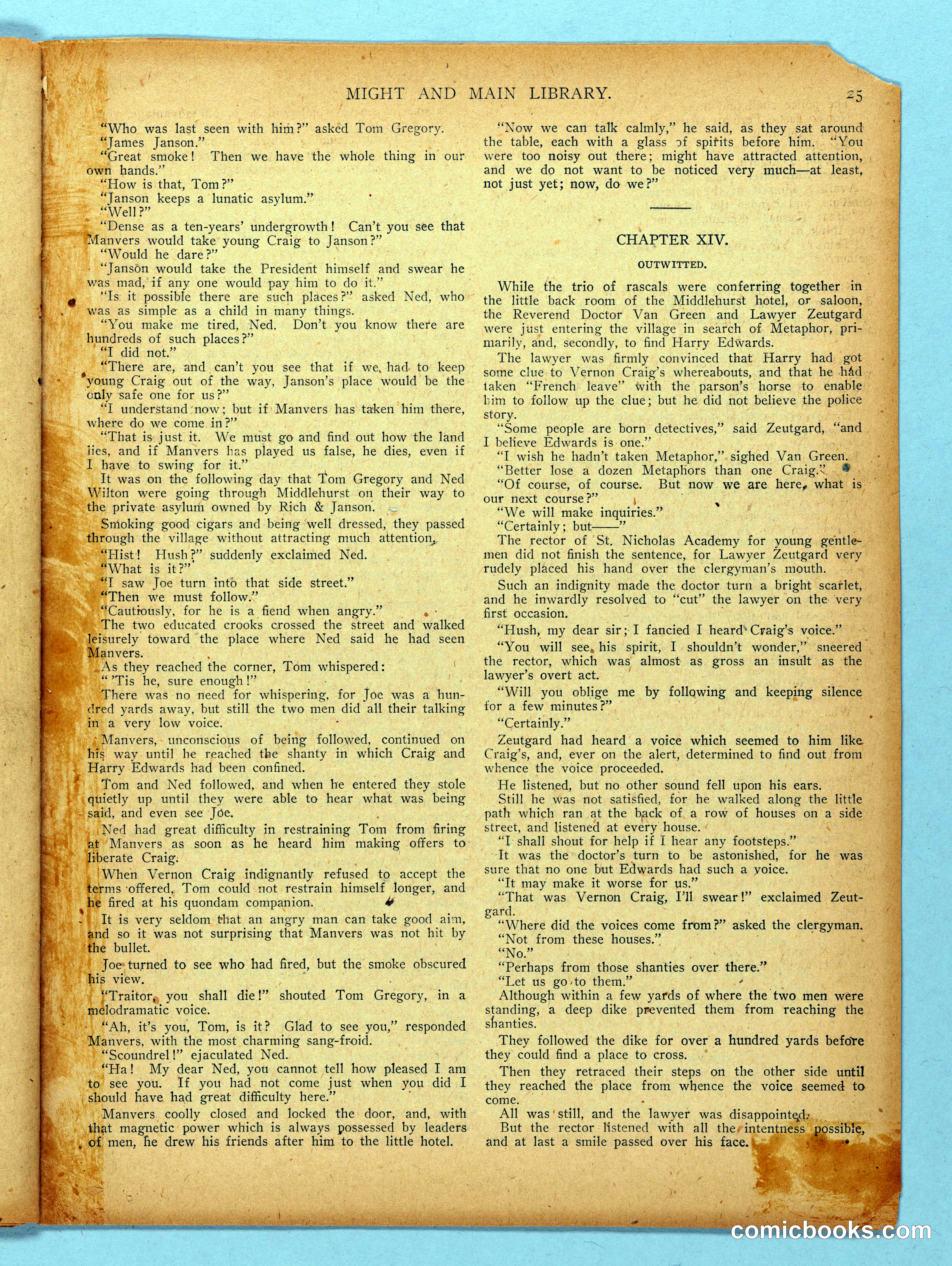 Might and Main Library. Number 56, 1907-03-16 — page 27 of 36
