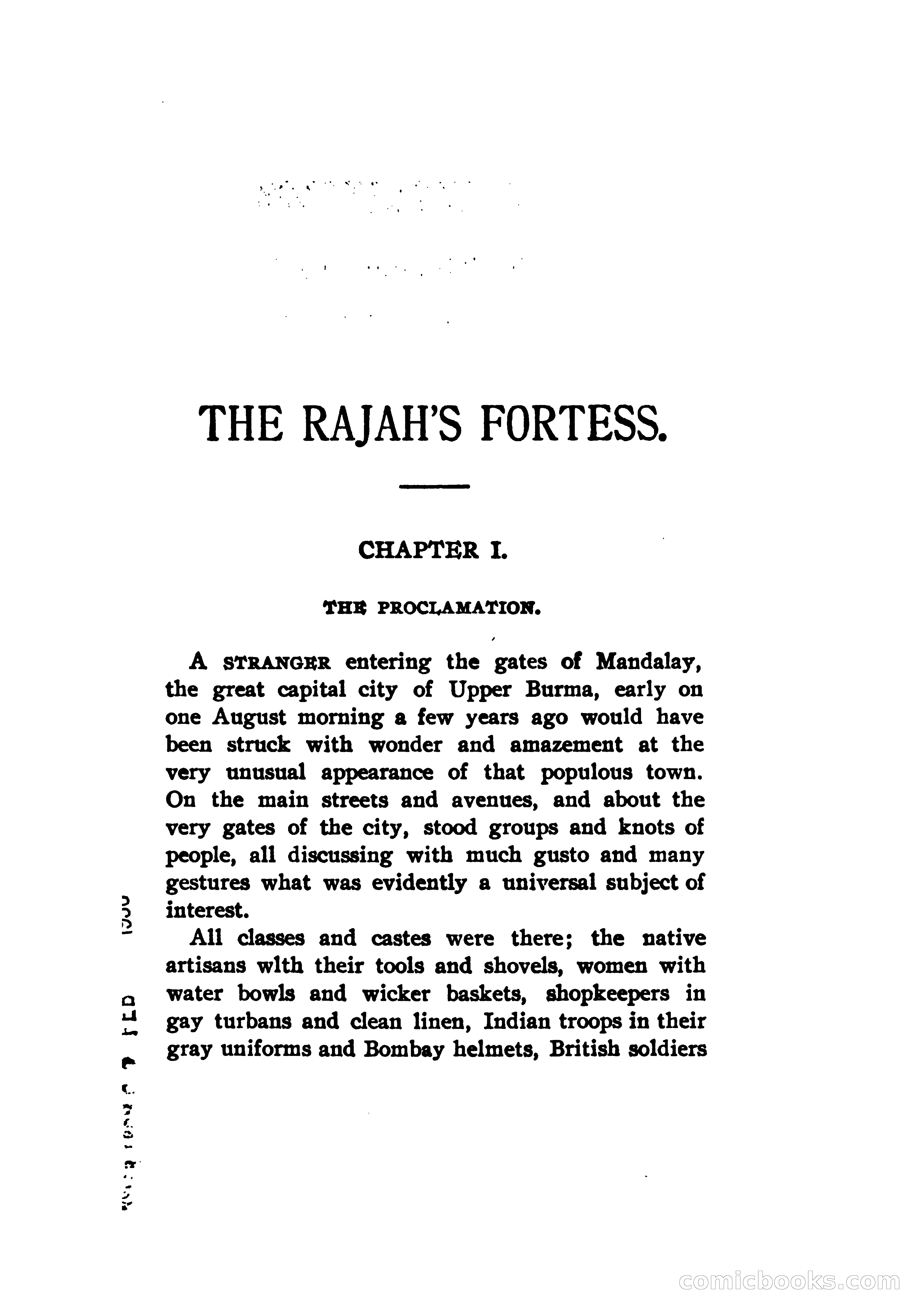 The Rajah's Fortress — page 14 of 337