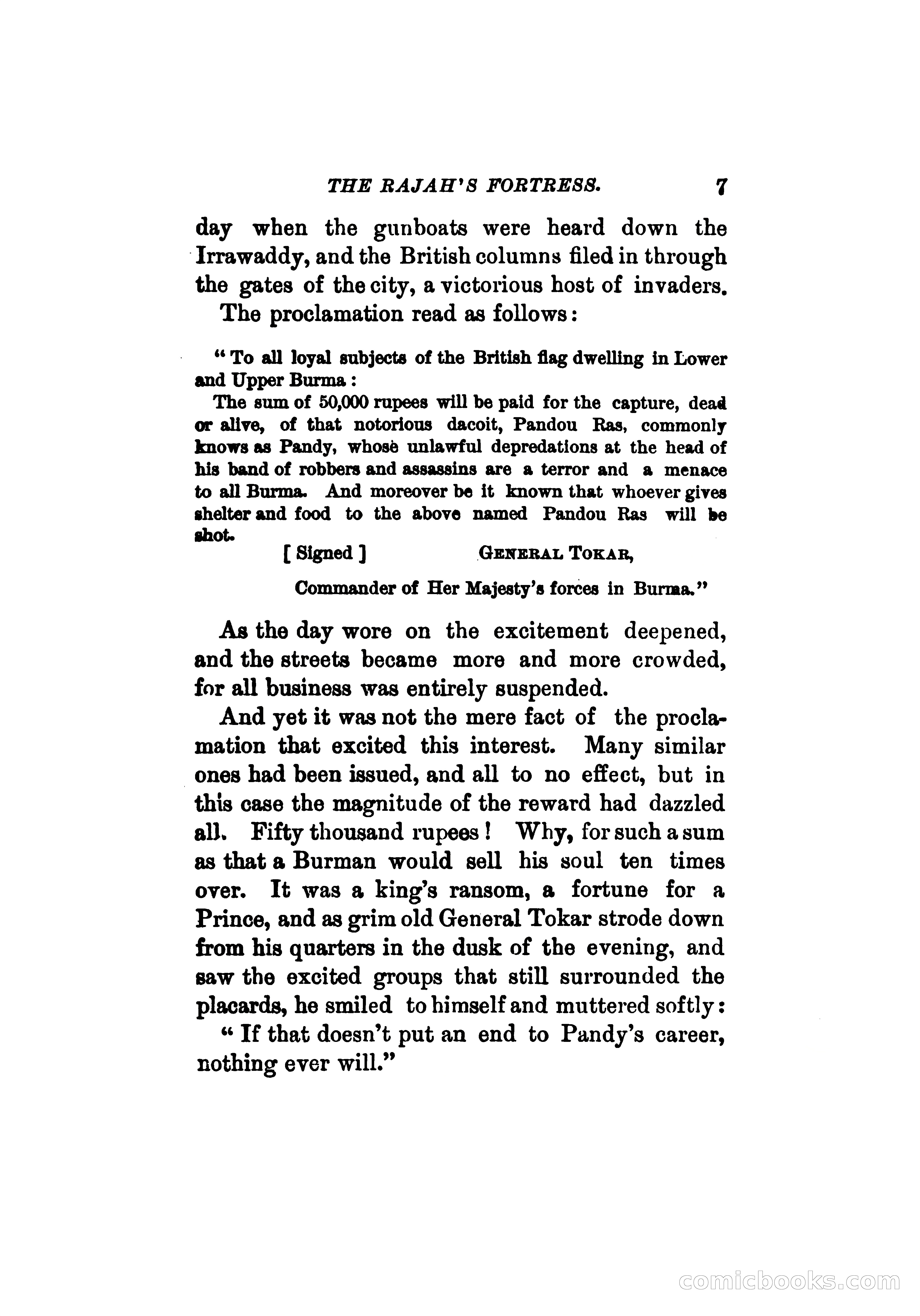 The Rajah's Fortress — page 16 of 337