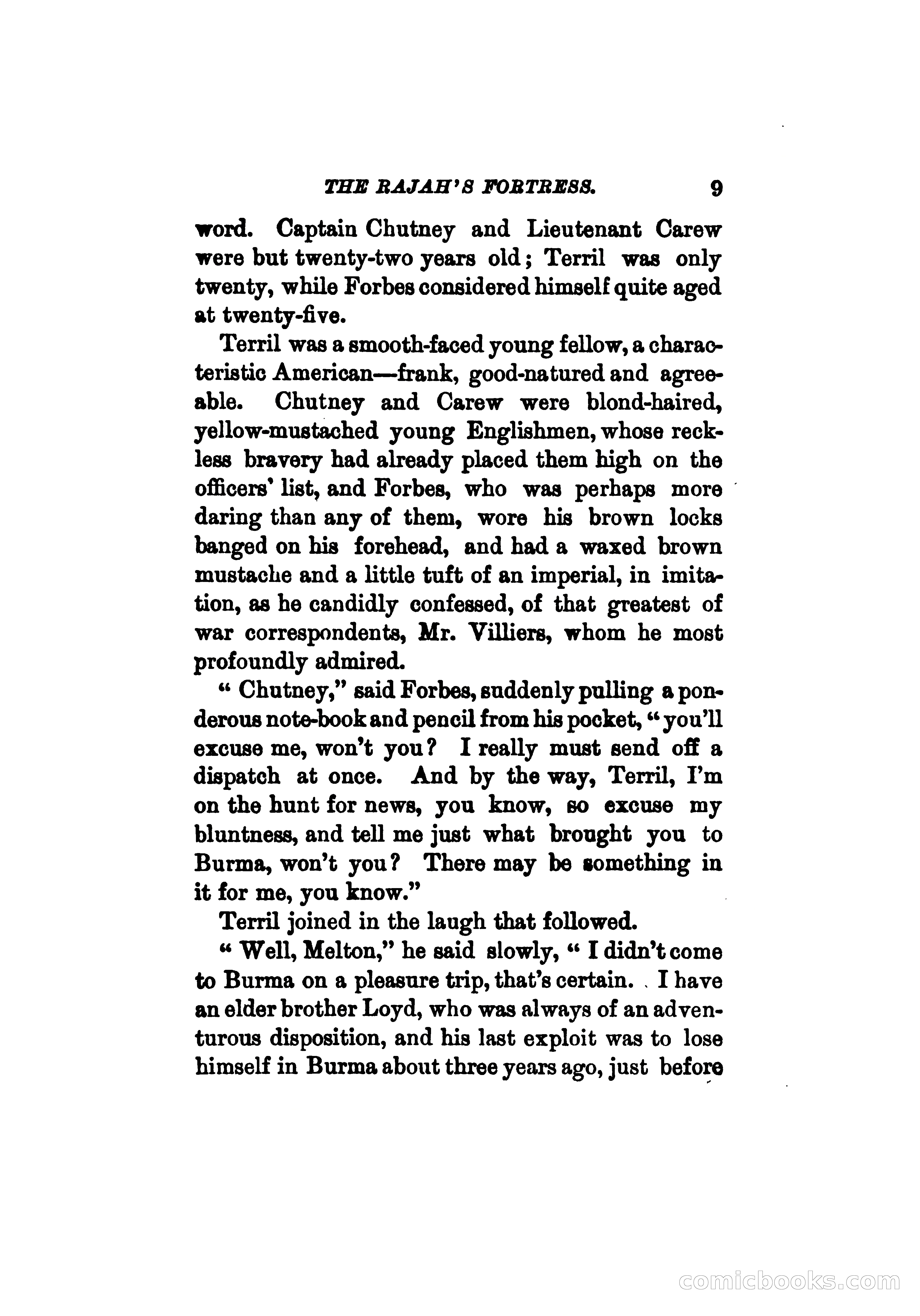 The Rajah's Fortress — page 18 of 337